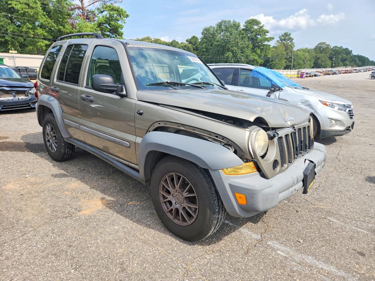 2006 Jeep Liberty Sport Tan vin: 1J4GL48KX6W126403