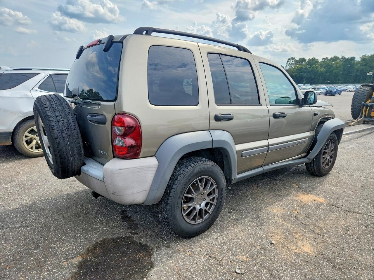 2006 Jeep Liberty Sport Tan vin: 1J4GL48KX6W126403