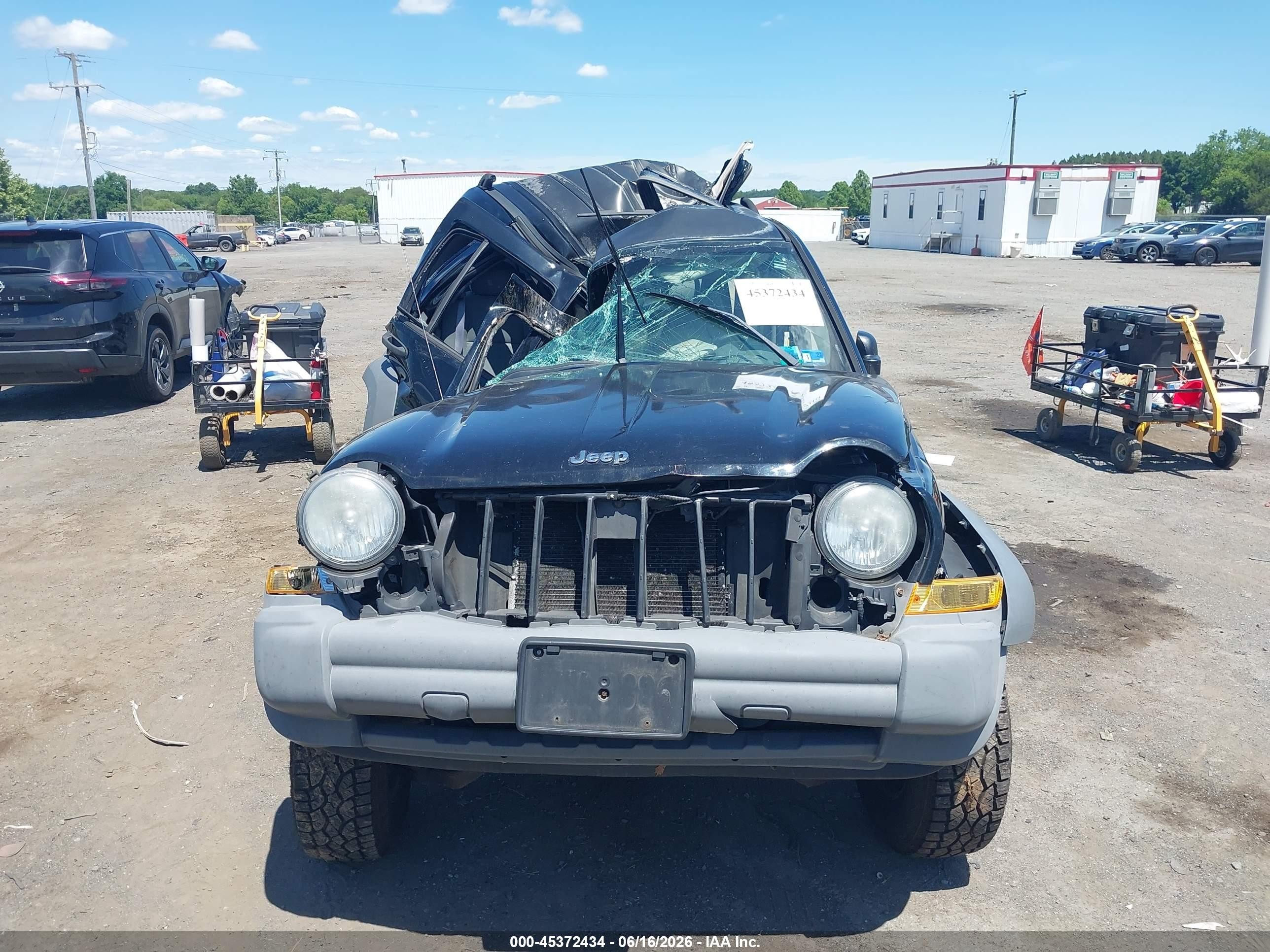 2006 Jeep Liberty Sport Black vin: 1J4GL48KX6W126725