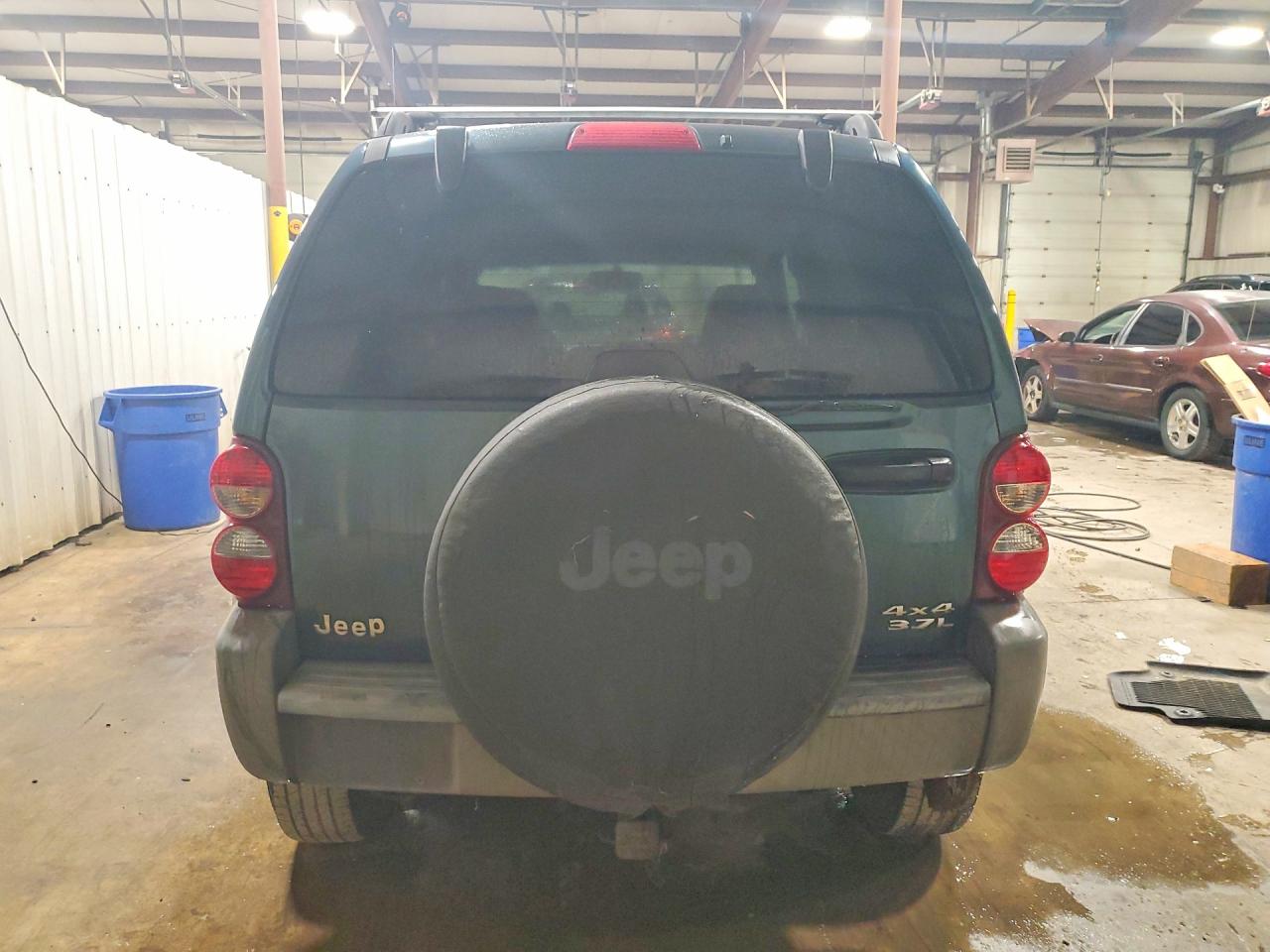 2006 Jeep Liberty Sport Зеленый vin: 1J4GL48KX6W154556