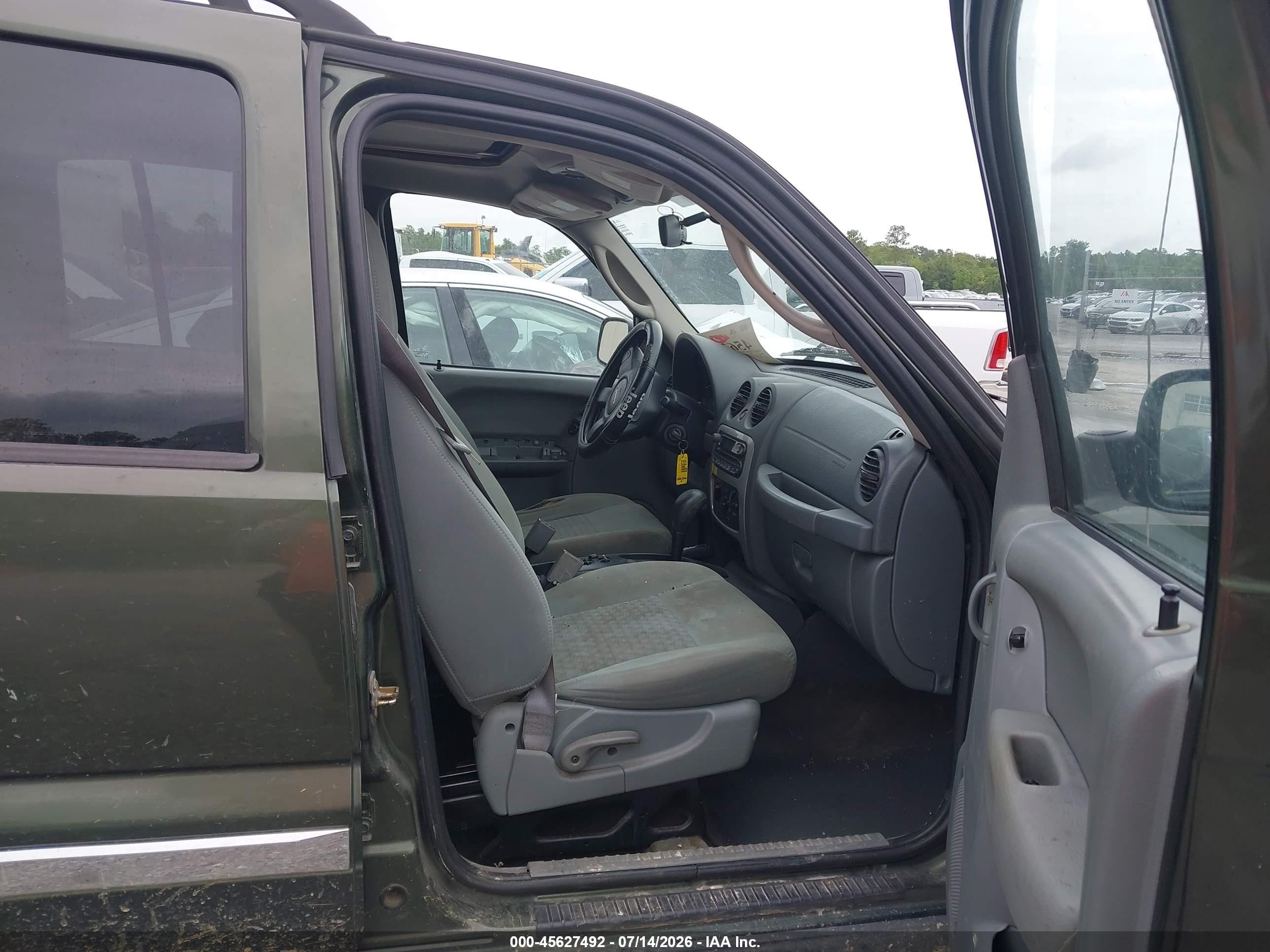 2006 Jeep Liberty Sport Зеленый vin: 1J4GL48KX6W214092