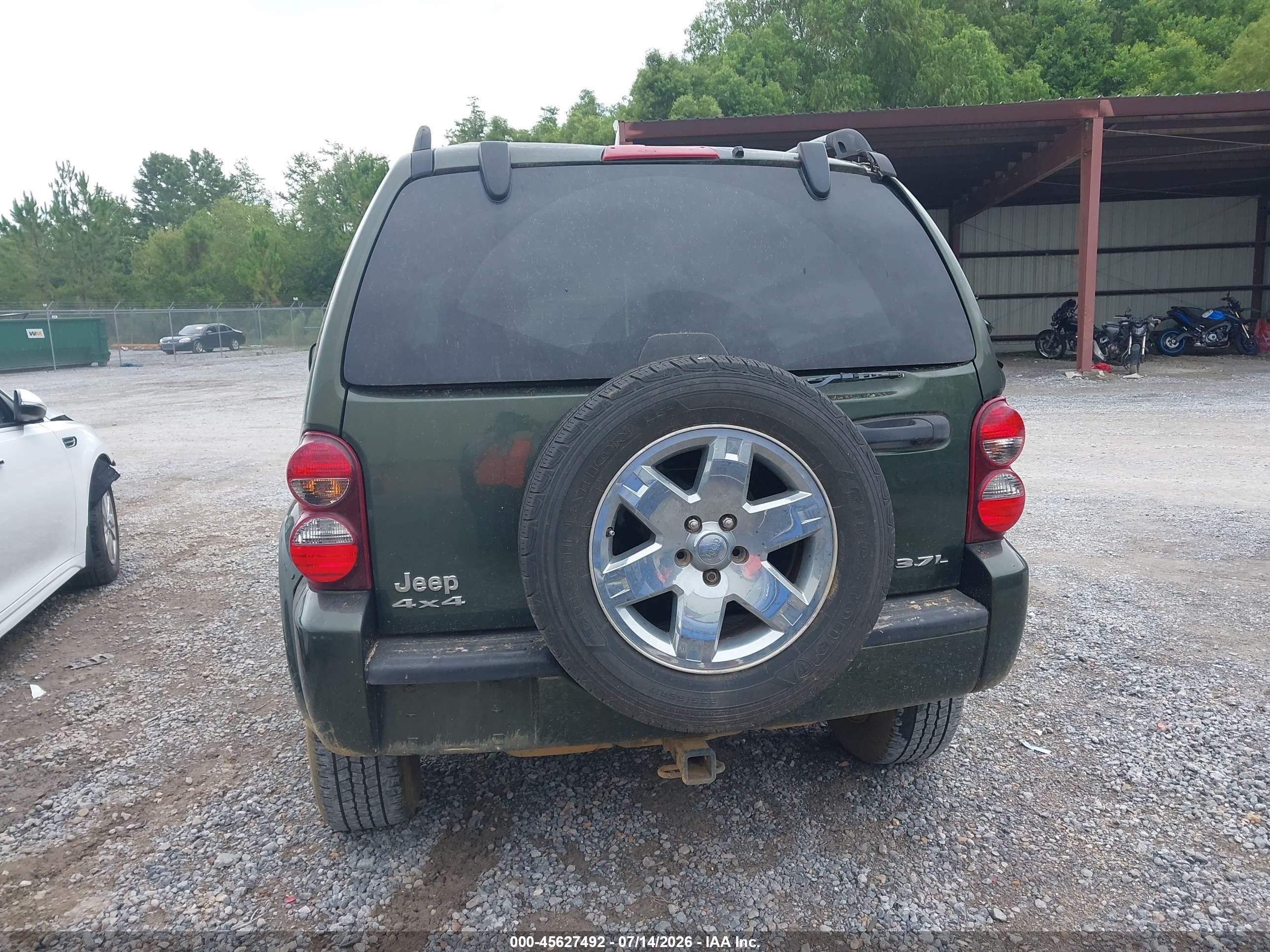 2006 Jeep Liberty Sport Зеленый vin: 1J4GL48KX6W214092