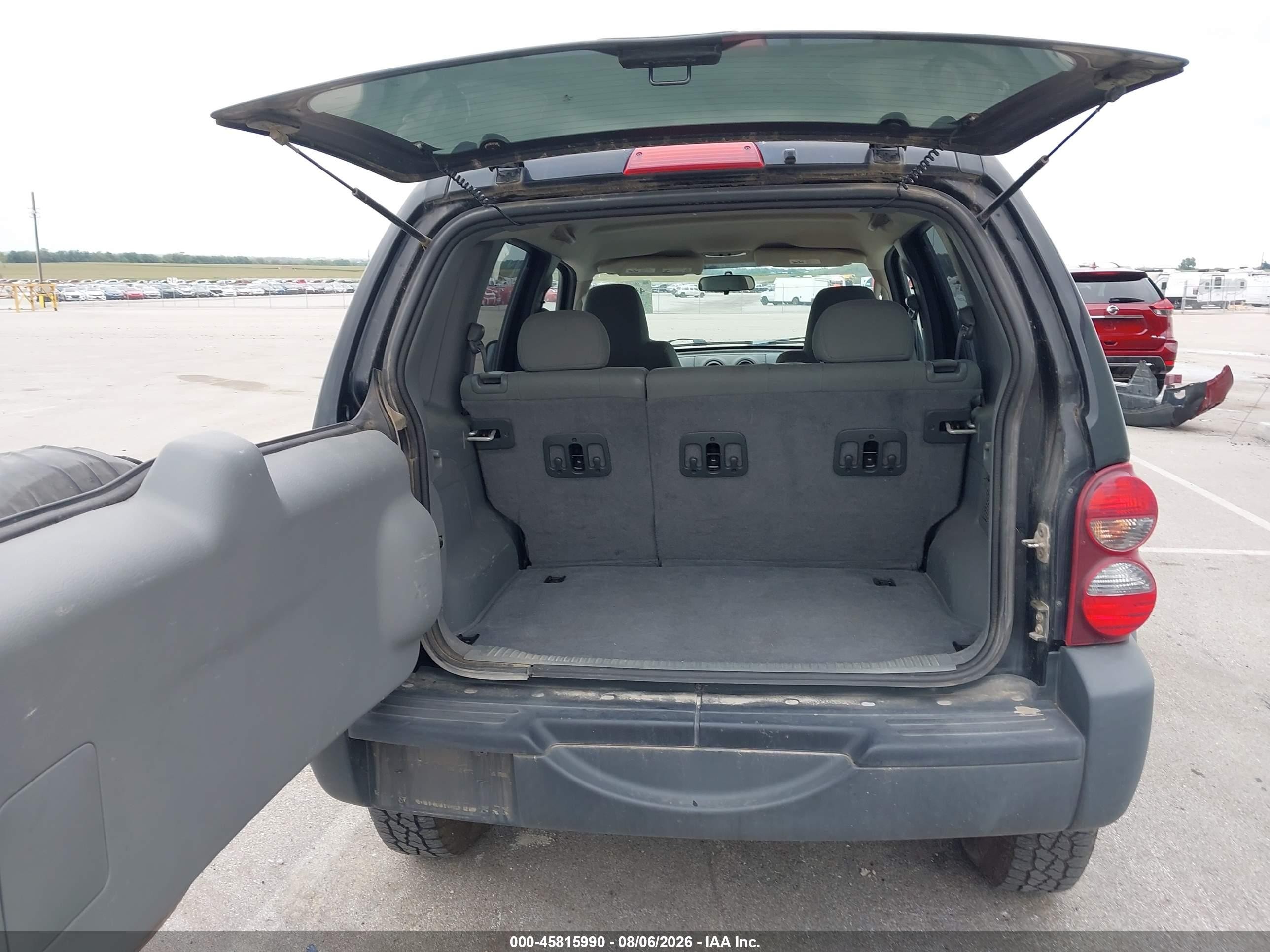 2006 Jeep Liberty Sport Black vin: 1J4GL48KX6W248369