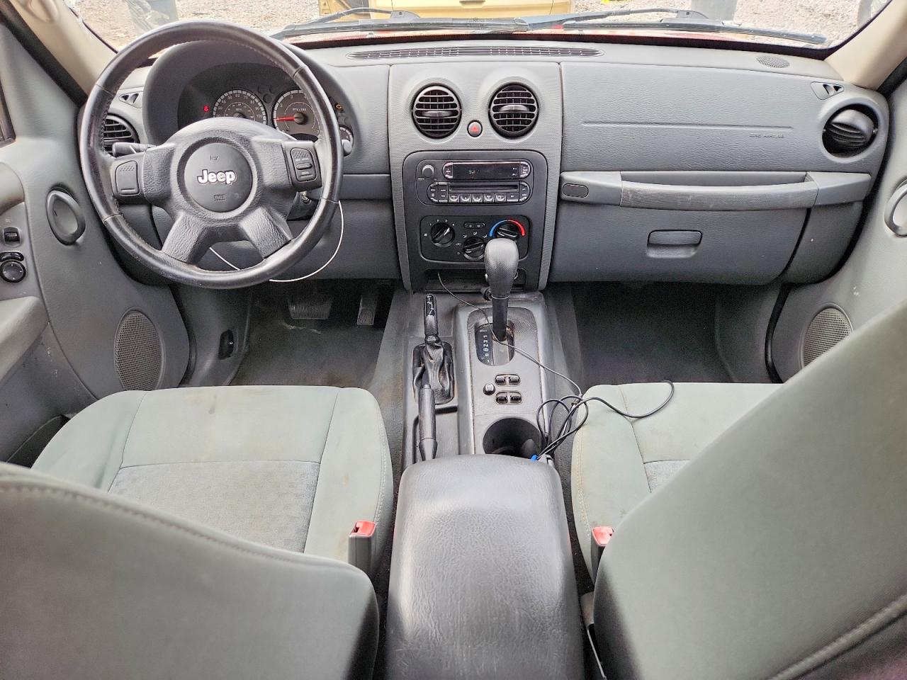 2006 Jeep Liberty Sport Red vin: 1J4GL48KX6W286555