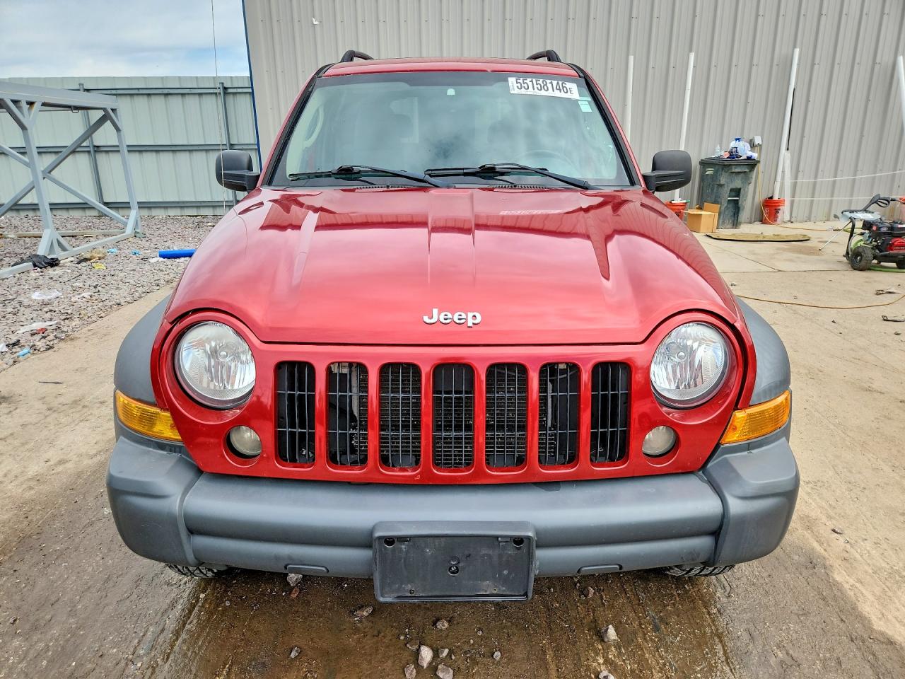 2006 Jeep Liberty Sport Red vin: 1J4GL48KX6W286555