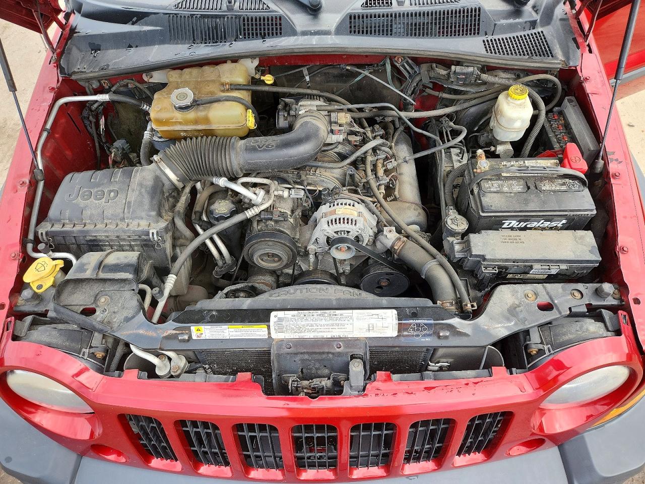 2006 Jeep Liberty Sport Red vin: 1J4GL48KX6W286555