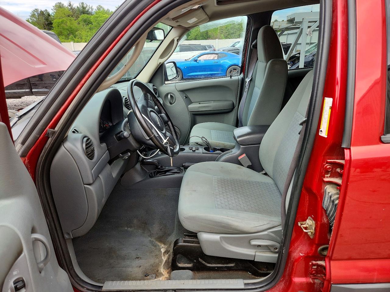 2006 Jeep Liberty Sport Red vin: 1J4GL48KX6W286555