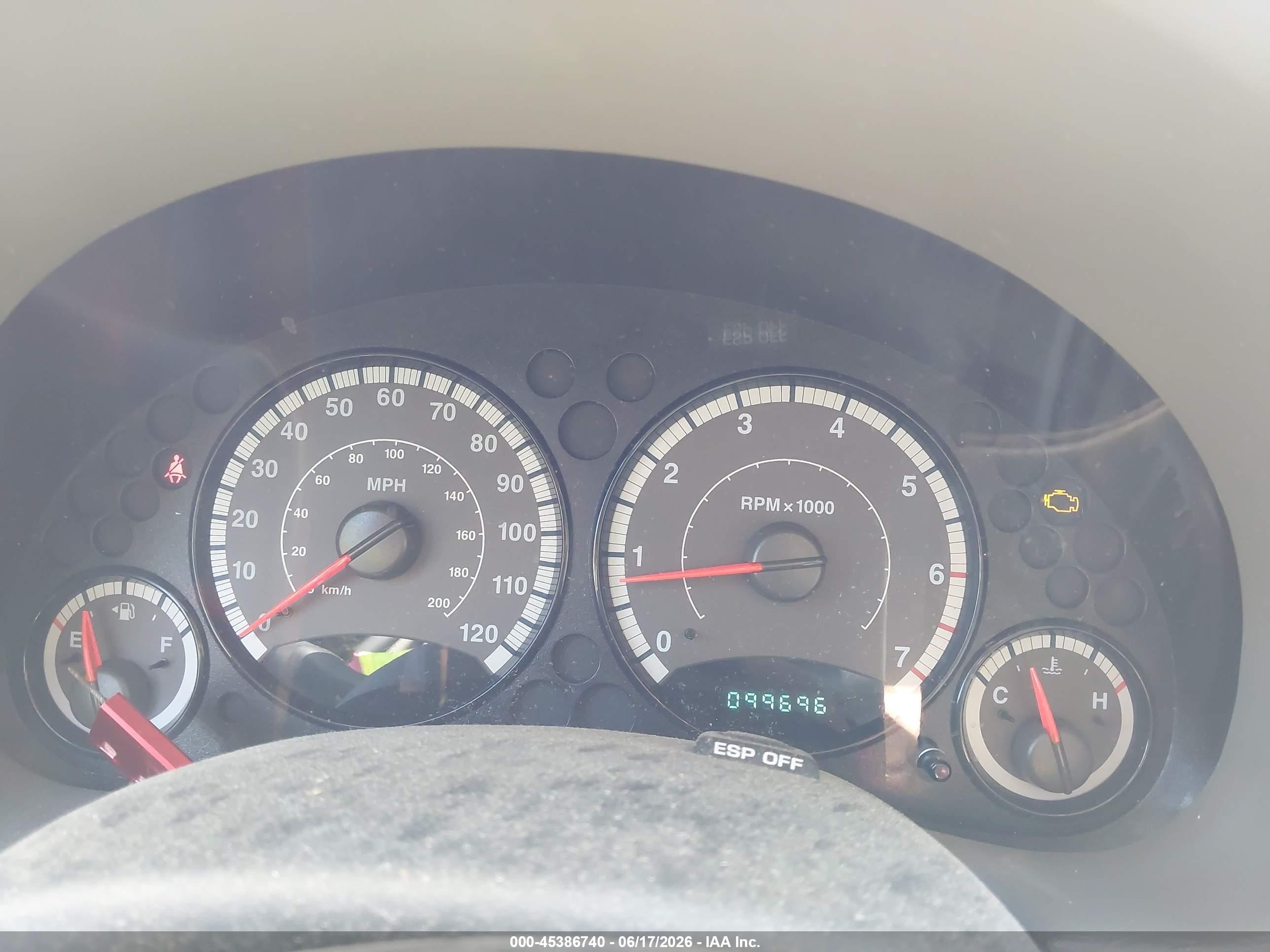 2007 Jeep Liberty Sport Tan vin: 1J4GL48KX7W535258