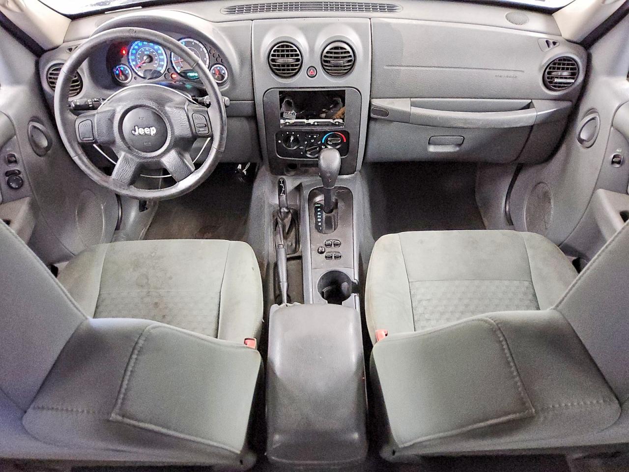 2007 Jeep Liberty Sport Серебряный vin: 1J4GL48KX7W543294