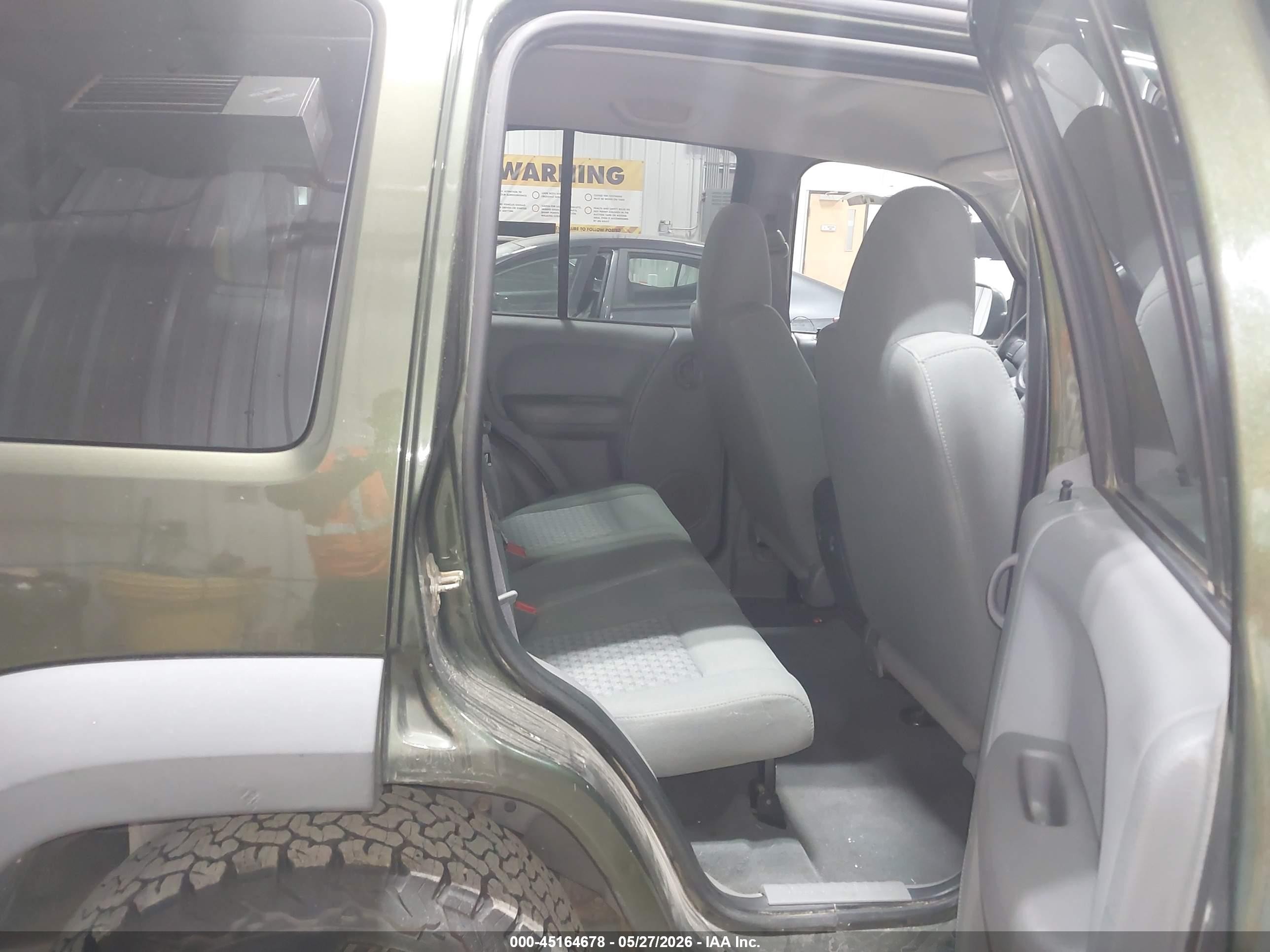 2007 Jeep Liberty Sport Green vin: 1J4GL48KX7W575694