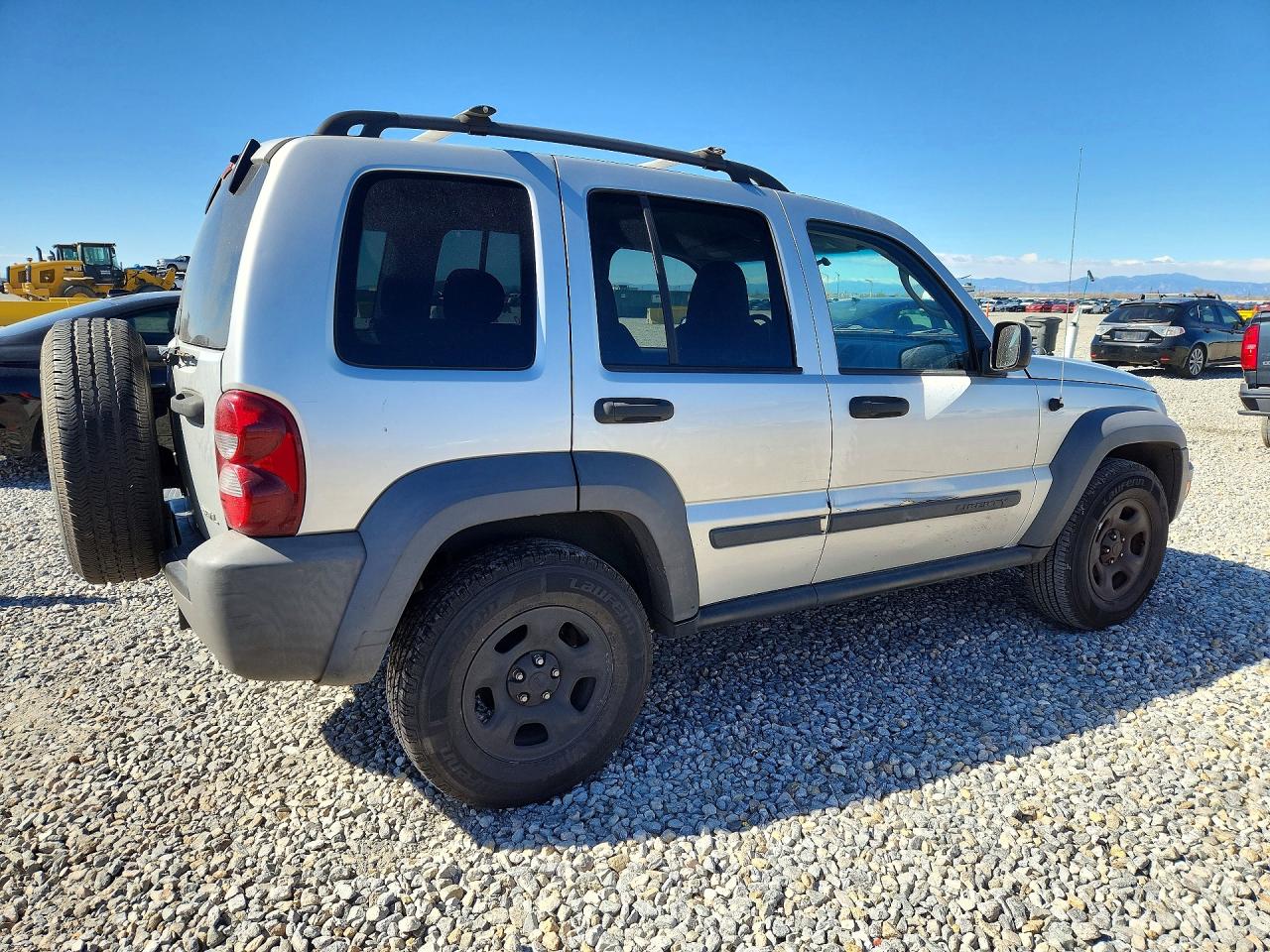 2007 Jeep Liberty Sport Silver vin: 1J4GL48KX7W603011