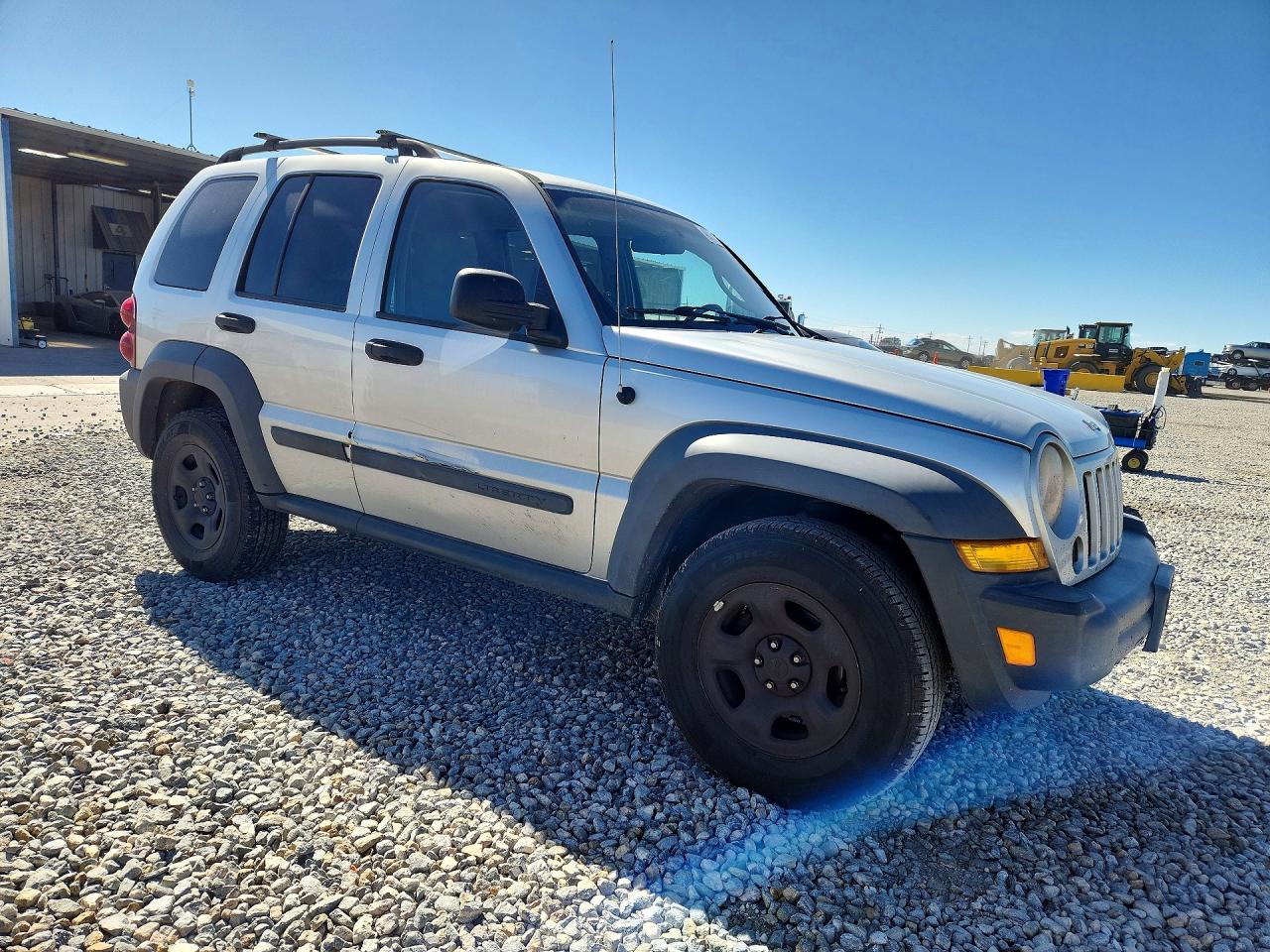 2007 Jeep Liberty Sport Silver vin: 1J4GL48KX7W603011