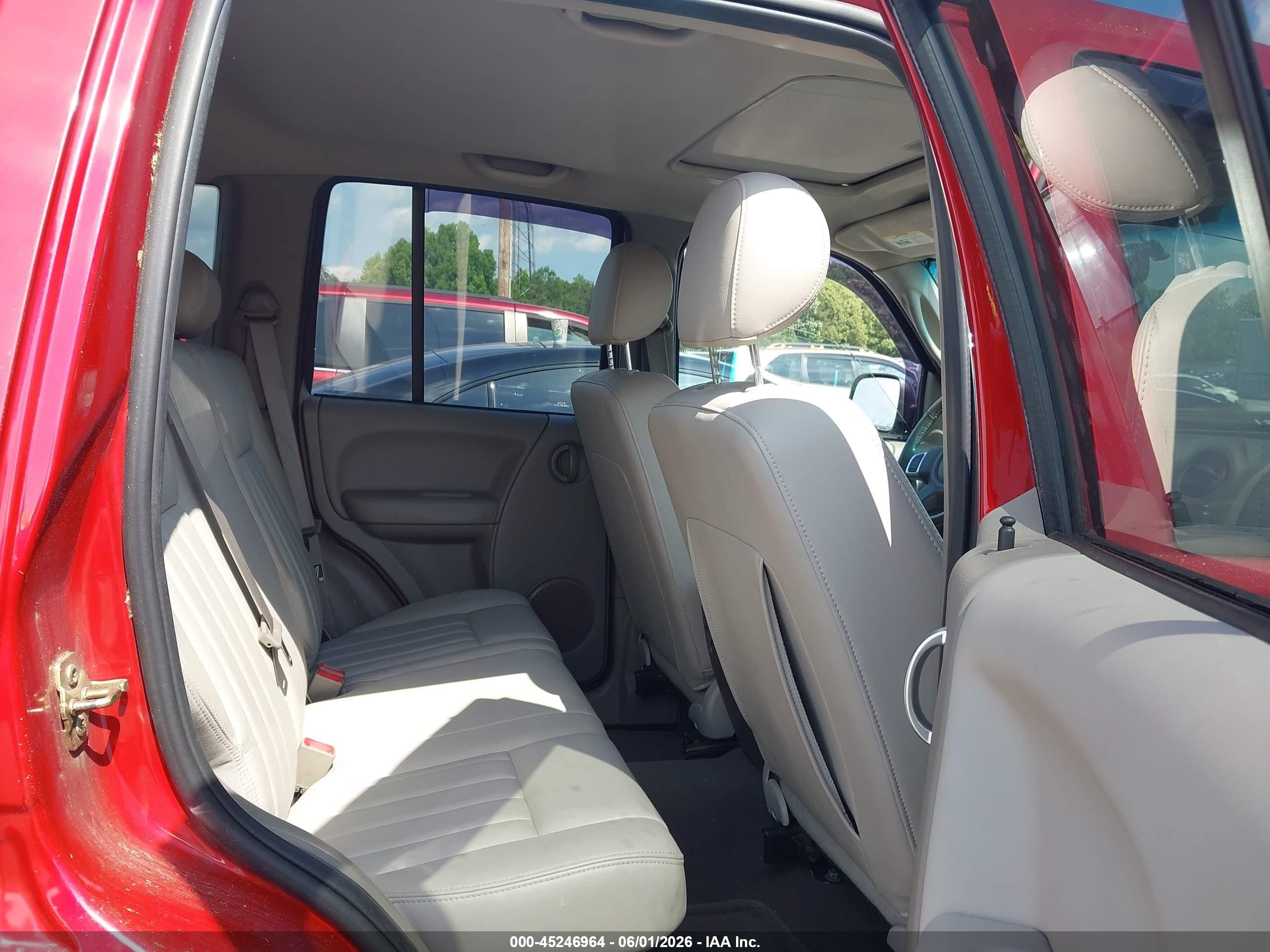 2006 Jeep Liberty Limited Edition Красный vin: 1J4GL58566W101613