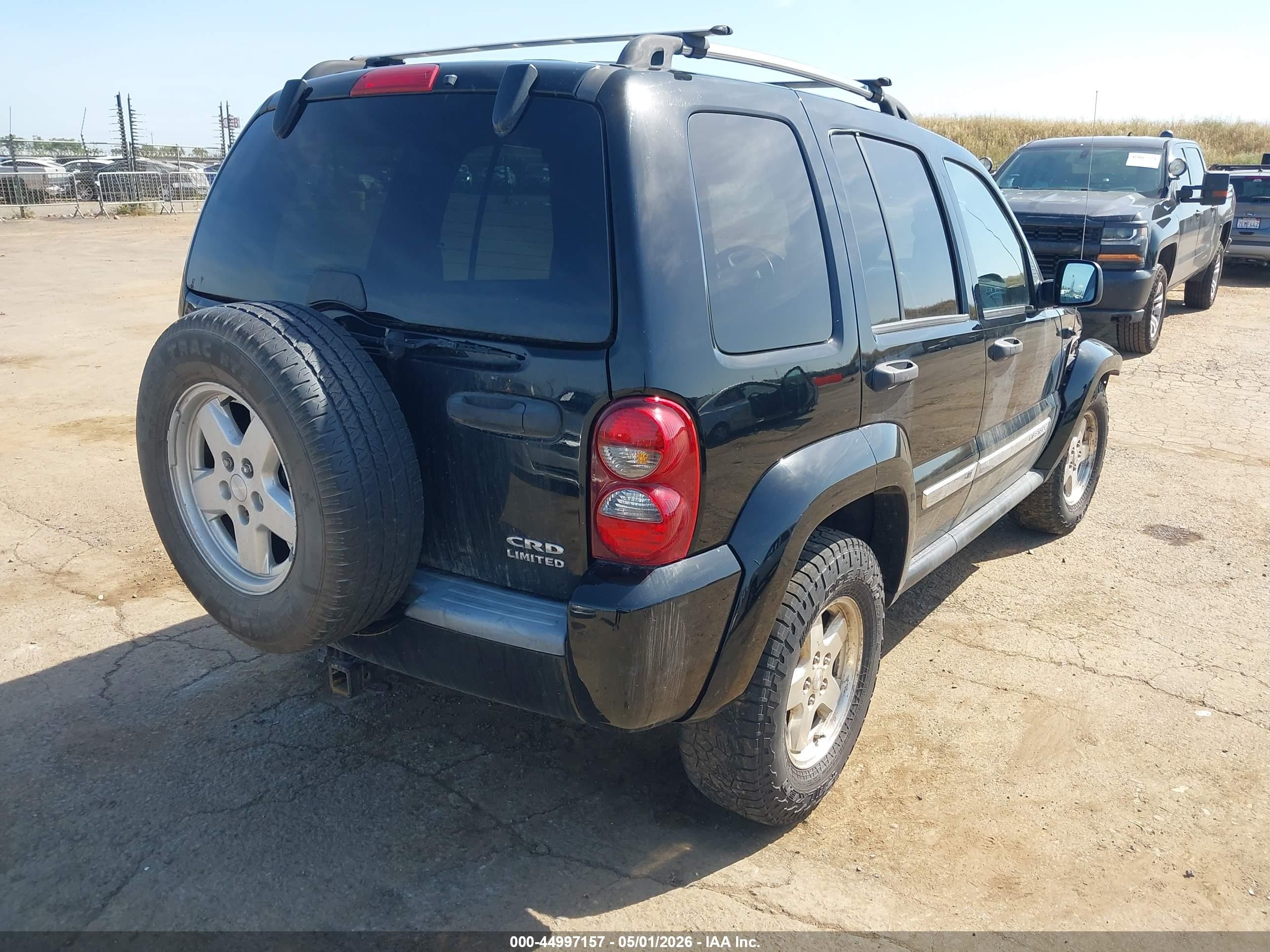 2006 Jeep Liberty Limited Edition Black vin: 1J4GL58596W111780