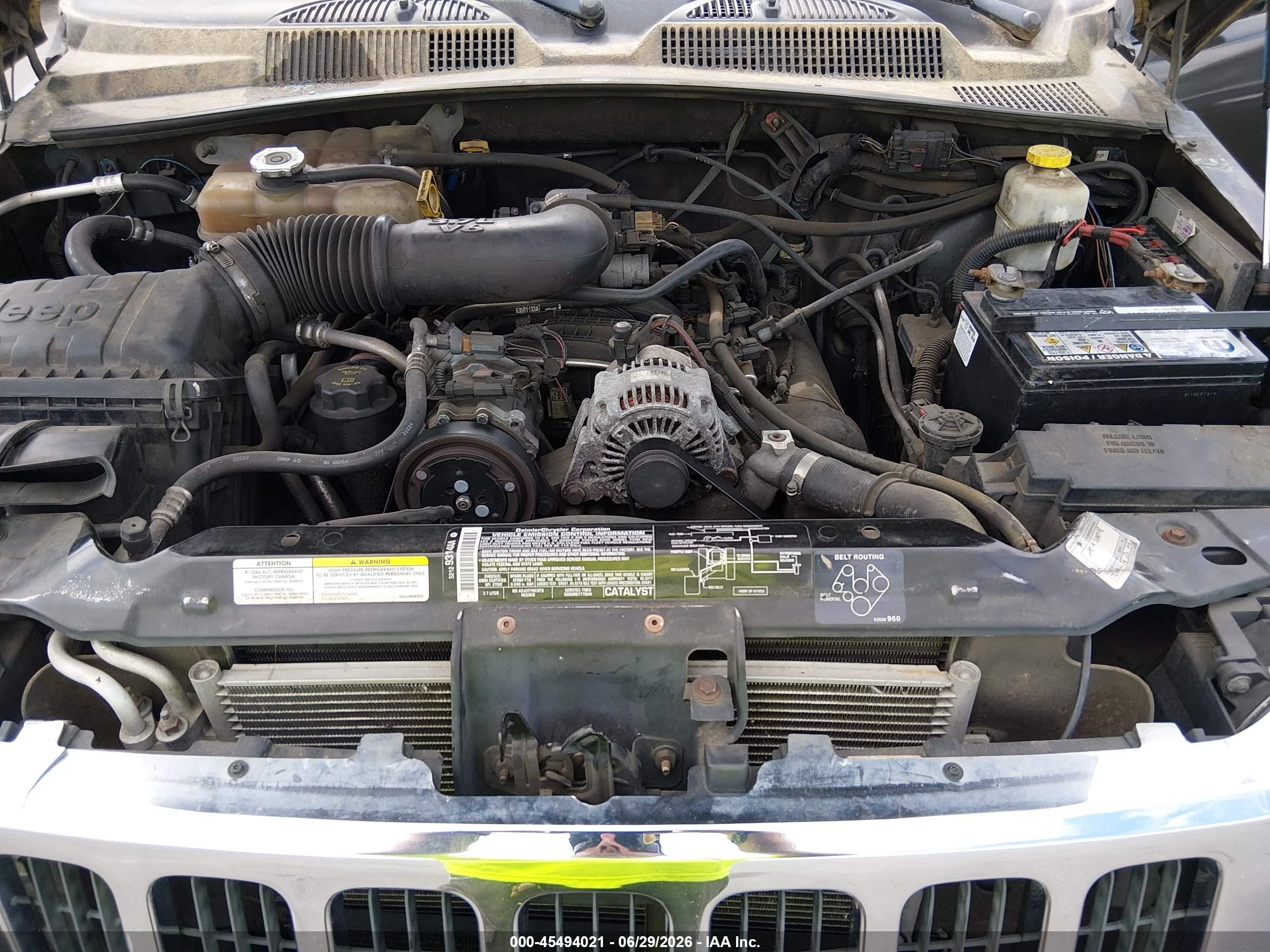 2005 Jeep Liberty Limited Edition Gray vin: 1J4GL58K05W516768