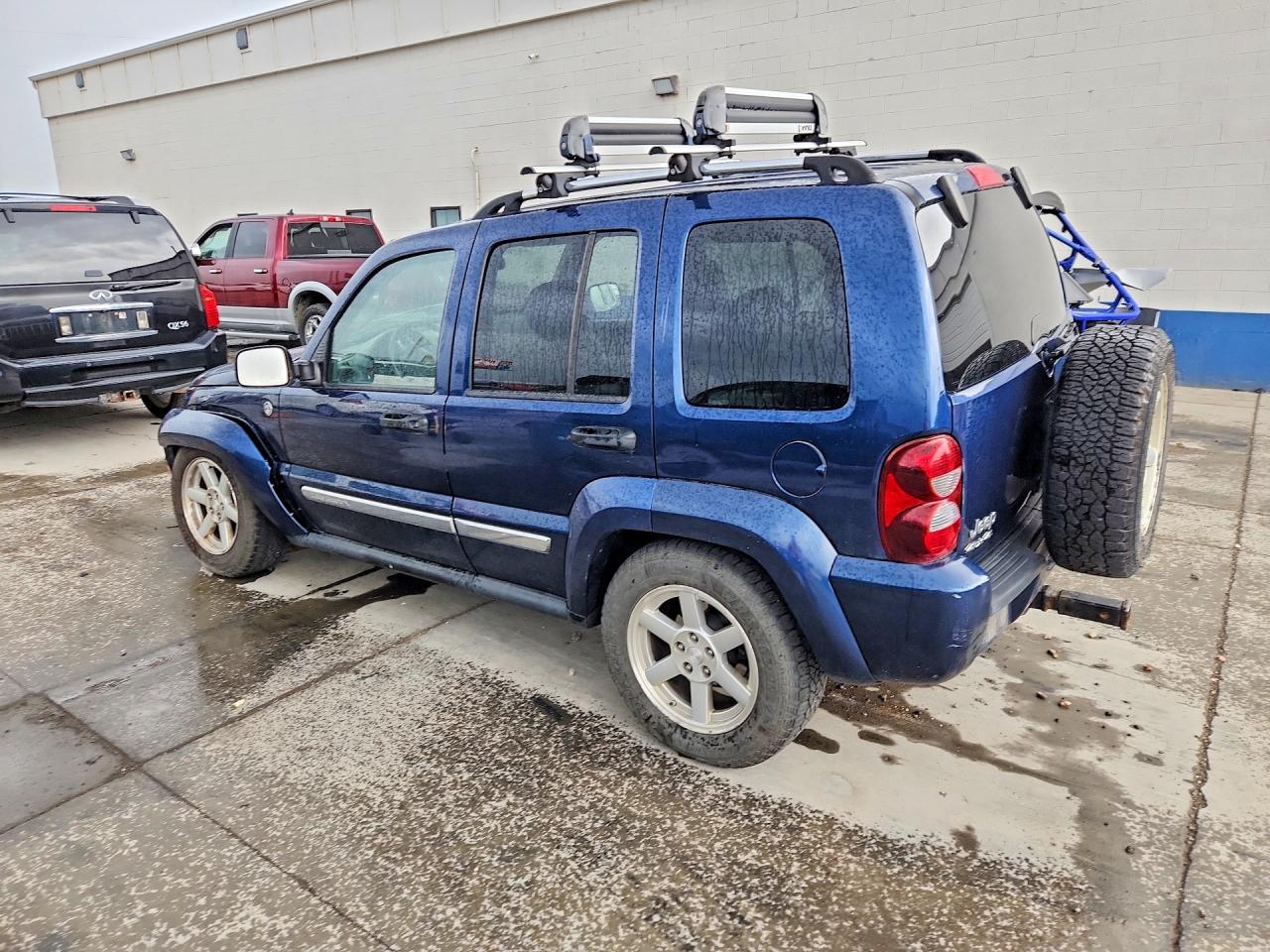 2005 Jeep Liberty Limited Blue vin: 1J4GL58K15W650852