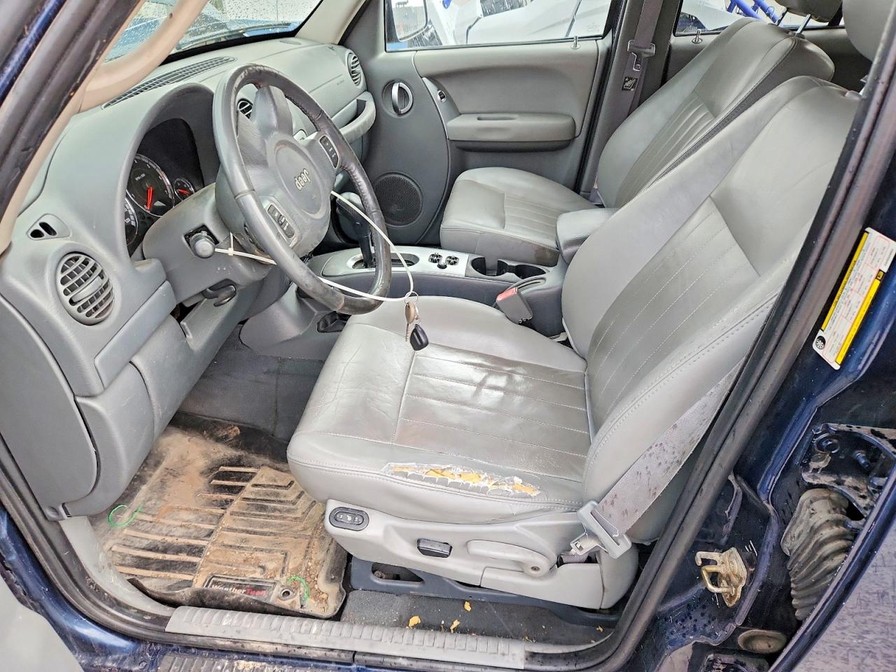 2005 Jeep Liberty Limited Blue vin: 1J4GL58K15W650852