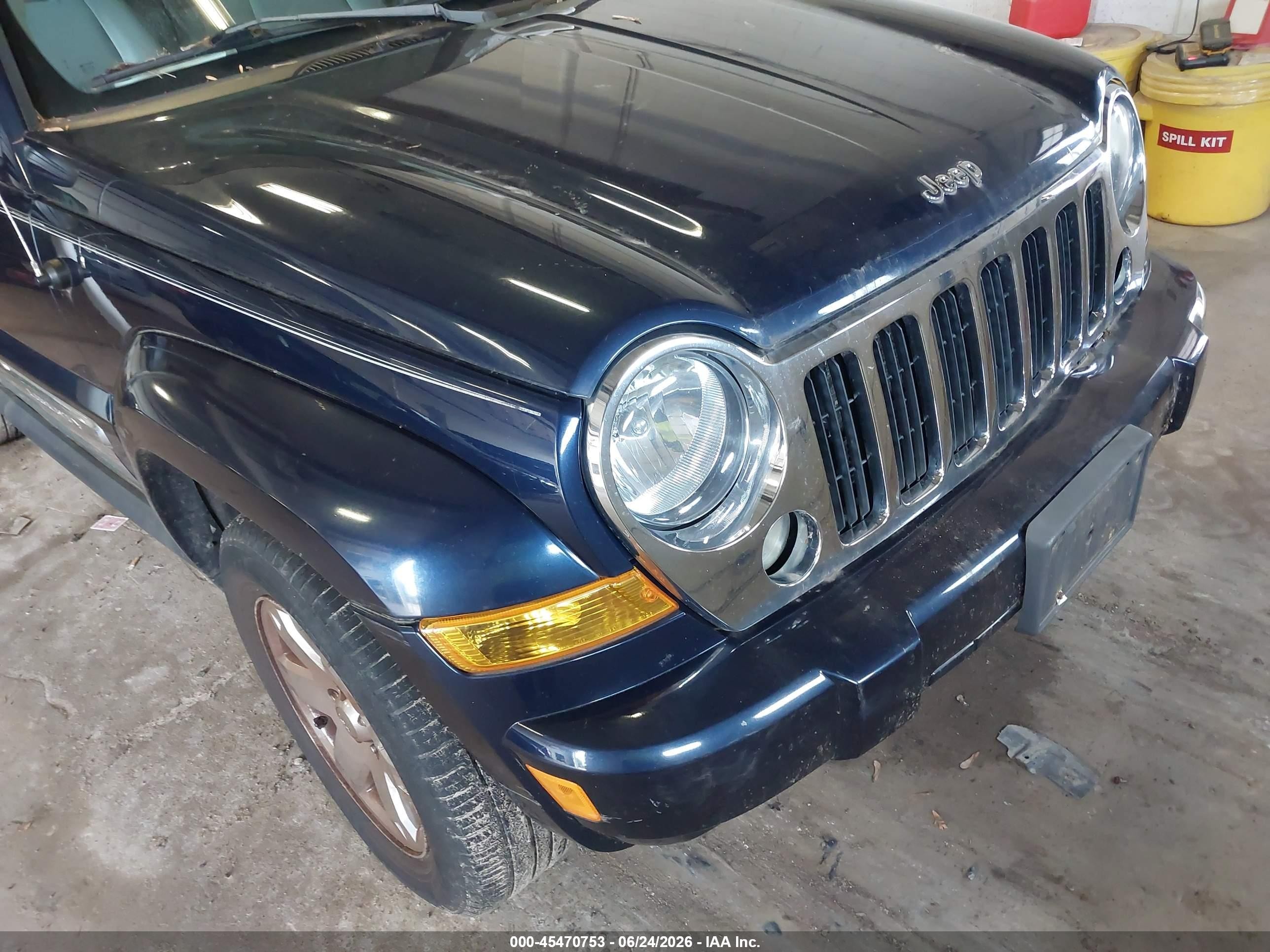 2006 Jeep Liberty Limited Edition Blue vin: 1J4GL58K26W193065