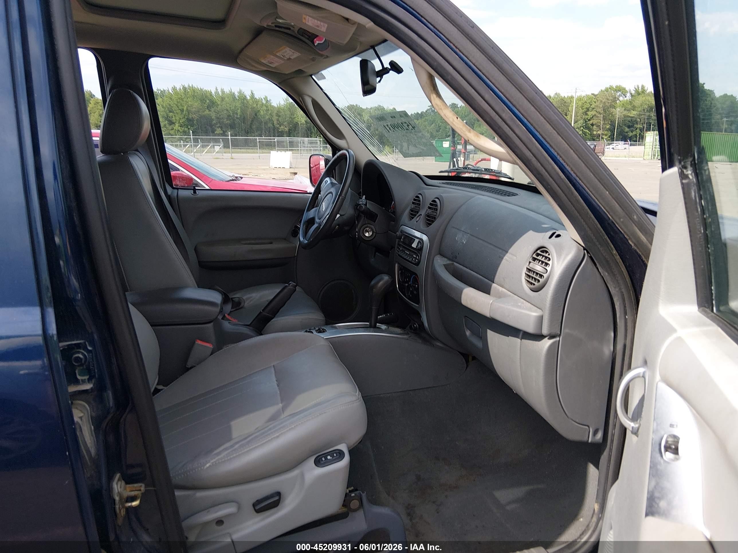 2006 Jeep Liberty Limited Edition Dark Blue vin: 1J4GL58K26W283977