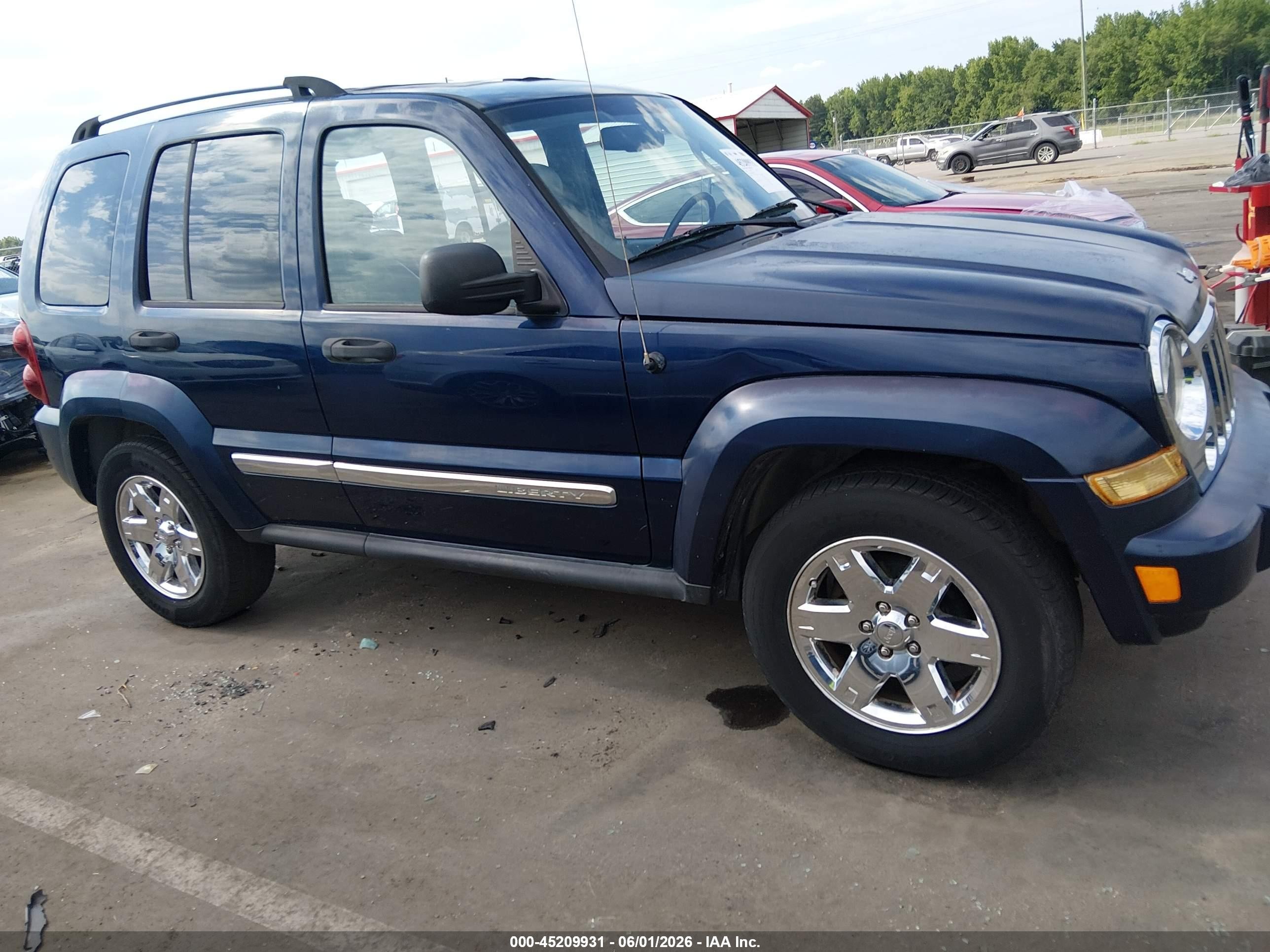 2006 Jeep Liberty Limited Edition Dark Blue vin: 1J4GL58K26W283977