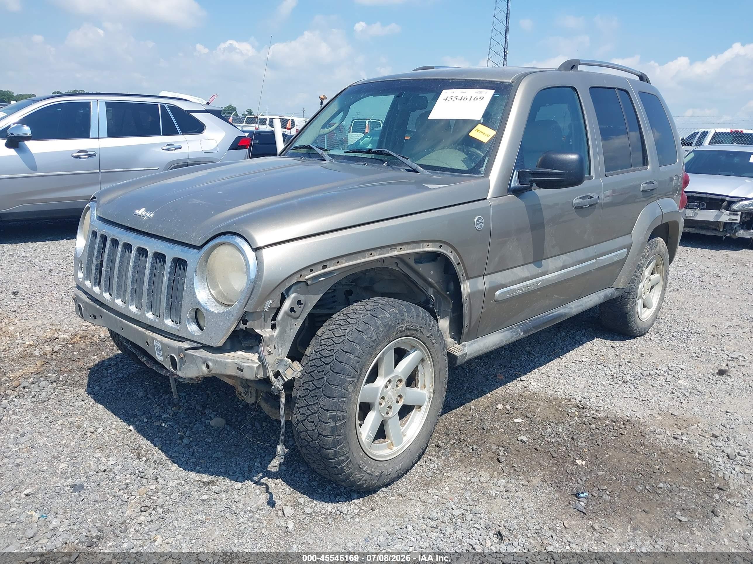 2006 Jeep Liberty Limited Edition Gold vin: 1J4GL58K36W196539