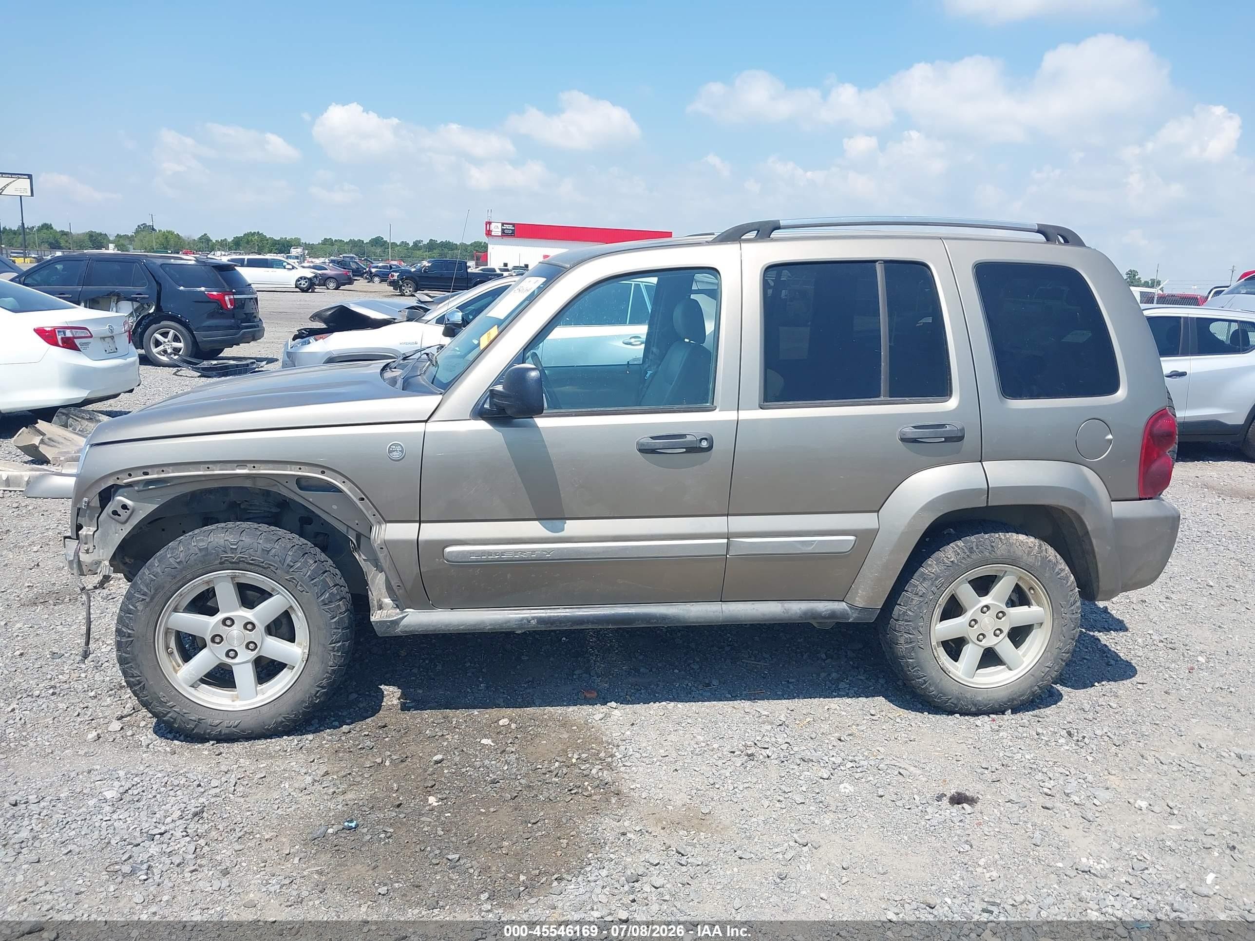 2006 Jeep Liberty Limited Edition Gold vin: 1J4GL58K36W196539