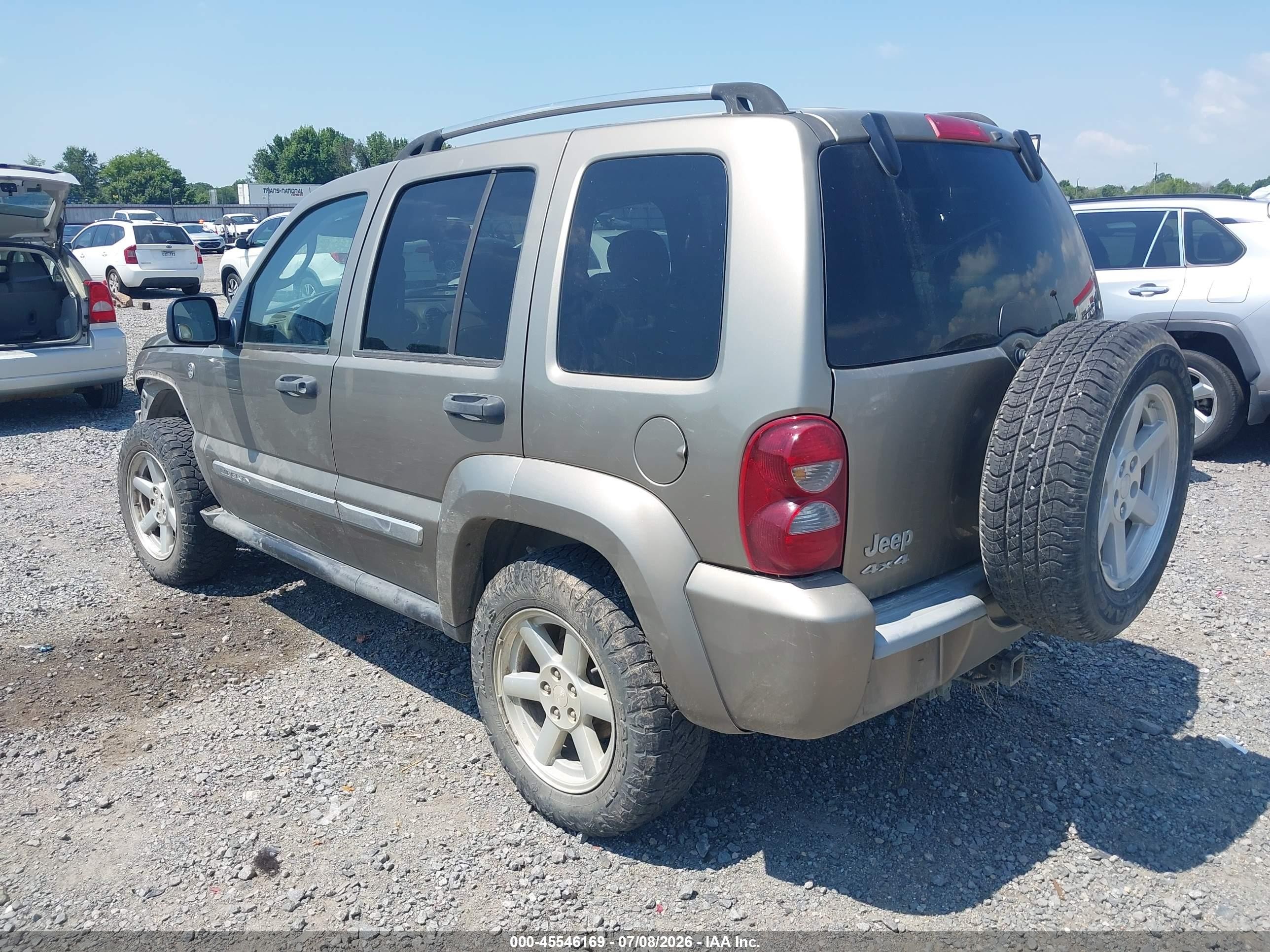 2006 Jeep Liberty Limited Edition Gold vin: 1J4GL58K36W196539