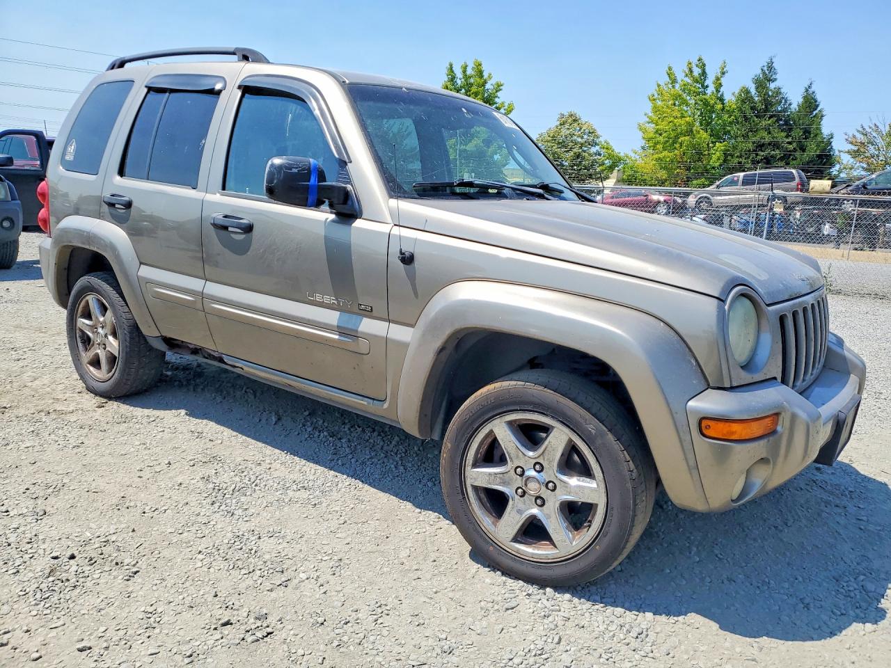 2003 Jeep Liberty Limited Tan vin: 1J4GL58K43W577487