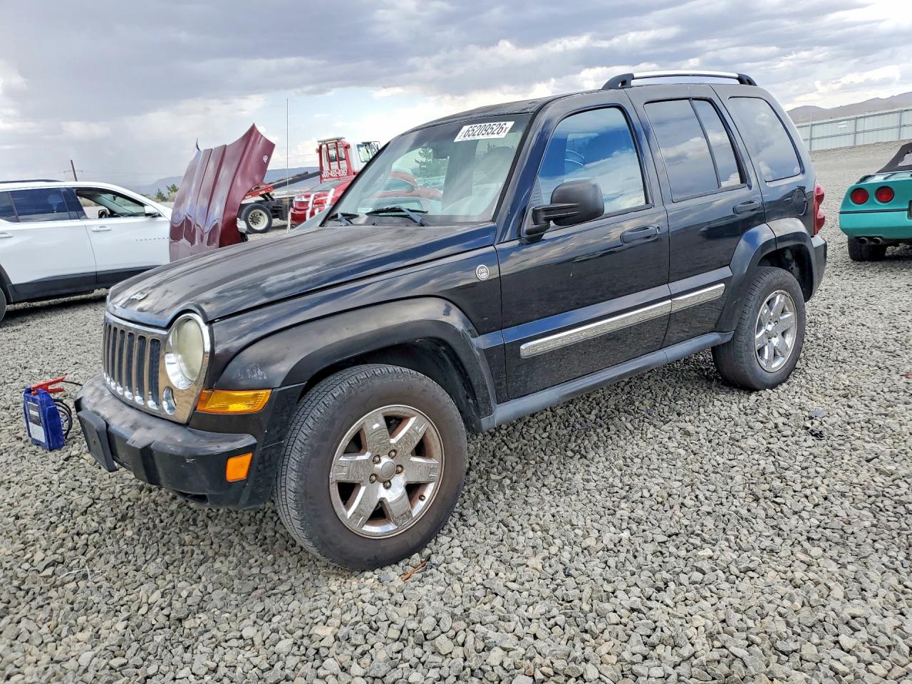 2006 Jeep Liberty Limited Black vin: 1J4GL58K46W173397