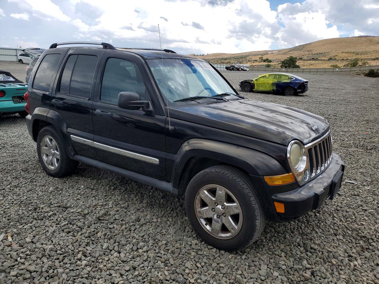 2006 Jeep Liberty Limited Black vin: 1J4GL58K46W173397