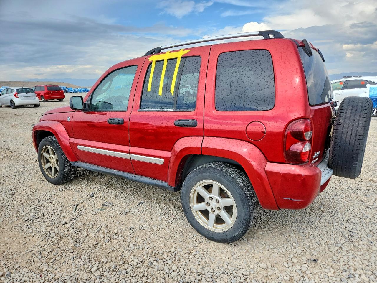 2006 Jeep Liberty Limited Maroon vin: 1J4GL58K46W182777