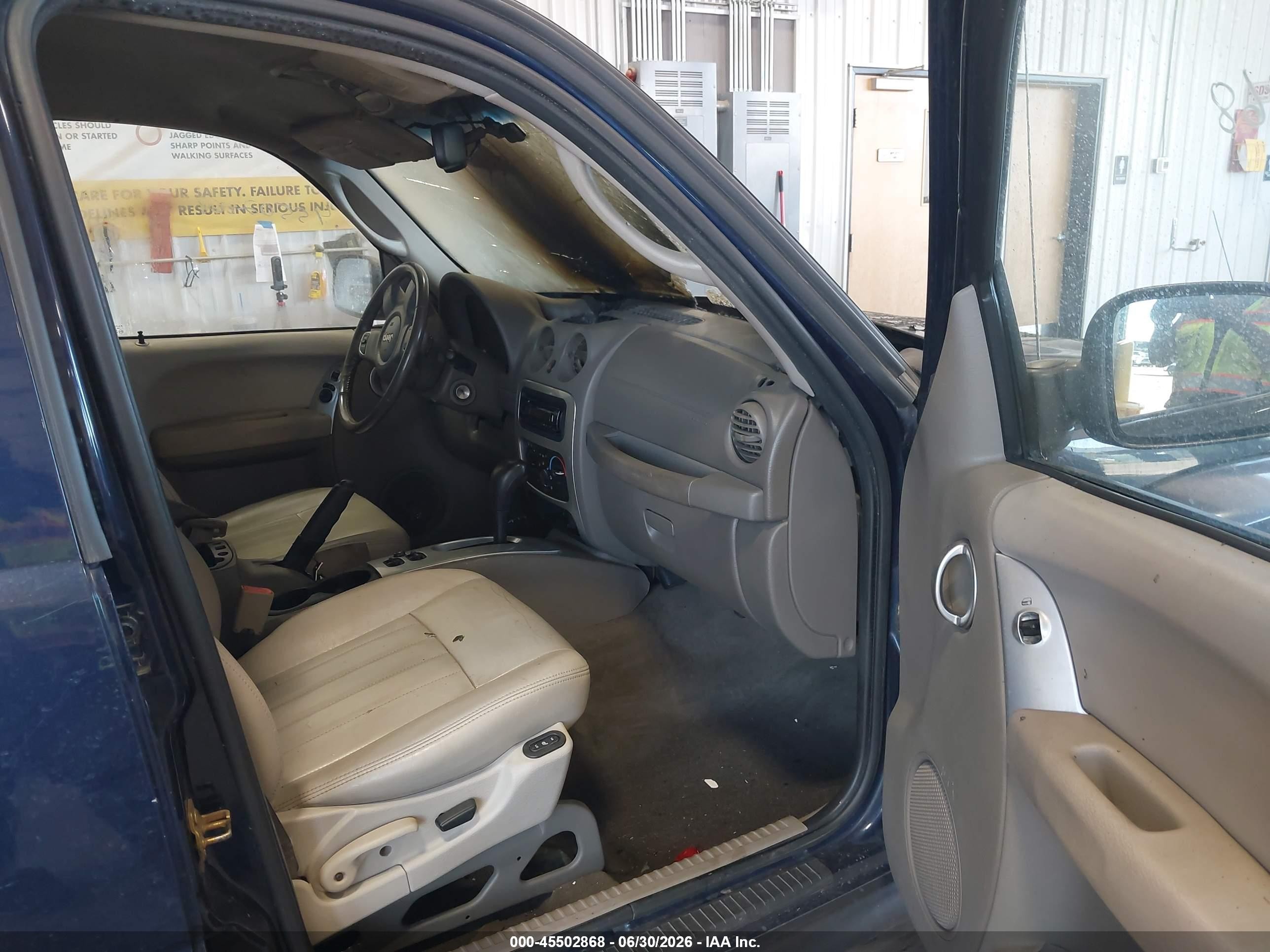 2006 Jeep Liberty Limited Edition Black vin: 1J4GL58K46W292857