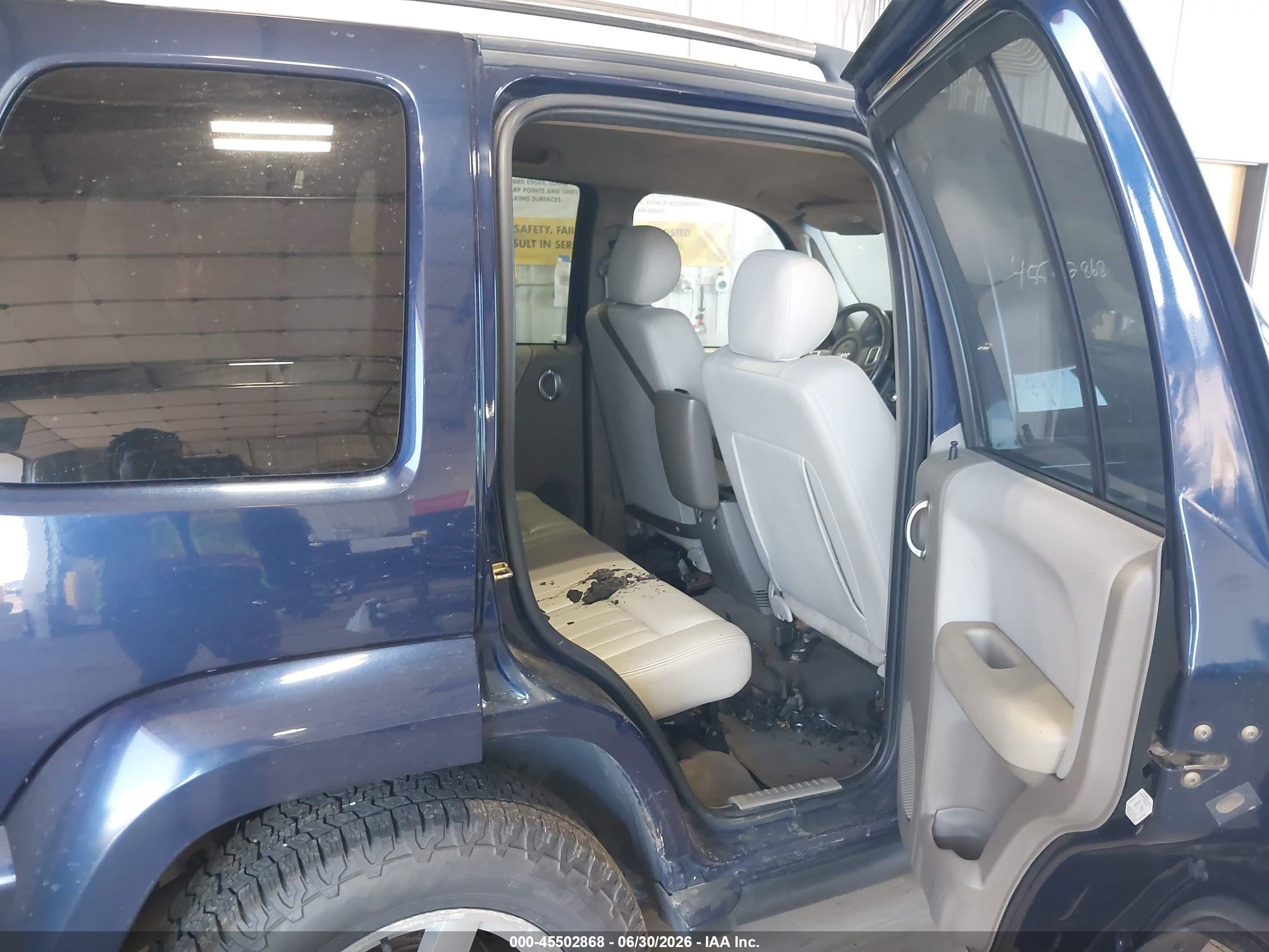 2006 Jeep Liberty Limited Edition Black vin: 1J4GL58K46W292857