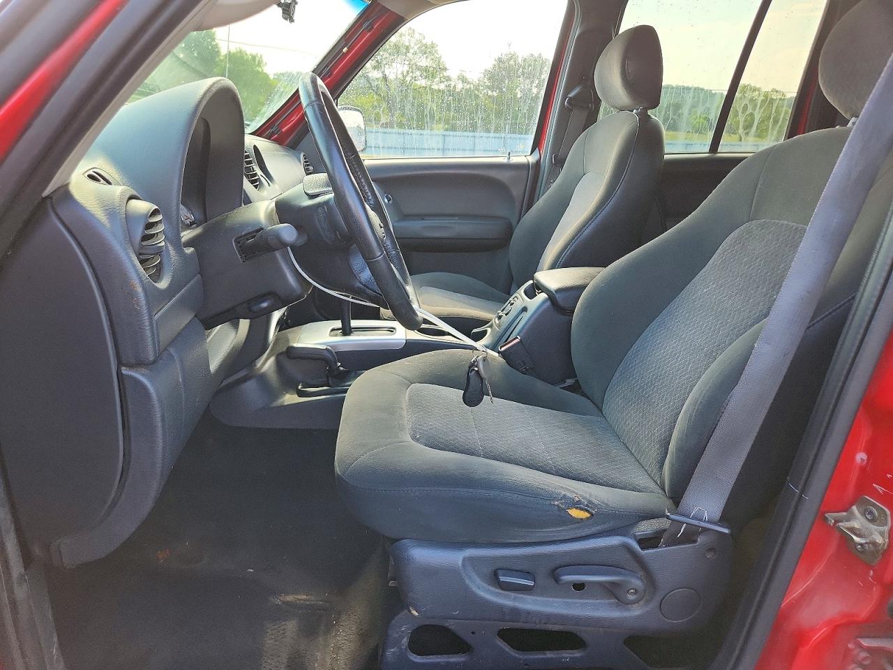 2003 Jeep Liberty Limited Red vin: 1J4GL58K53W516519
