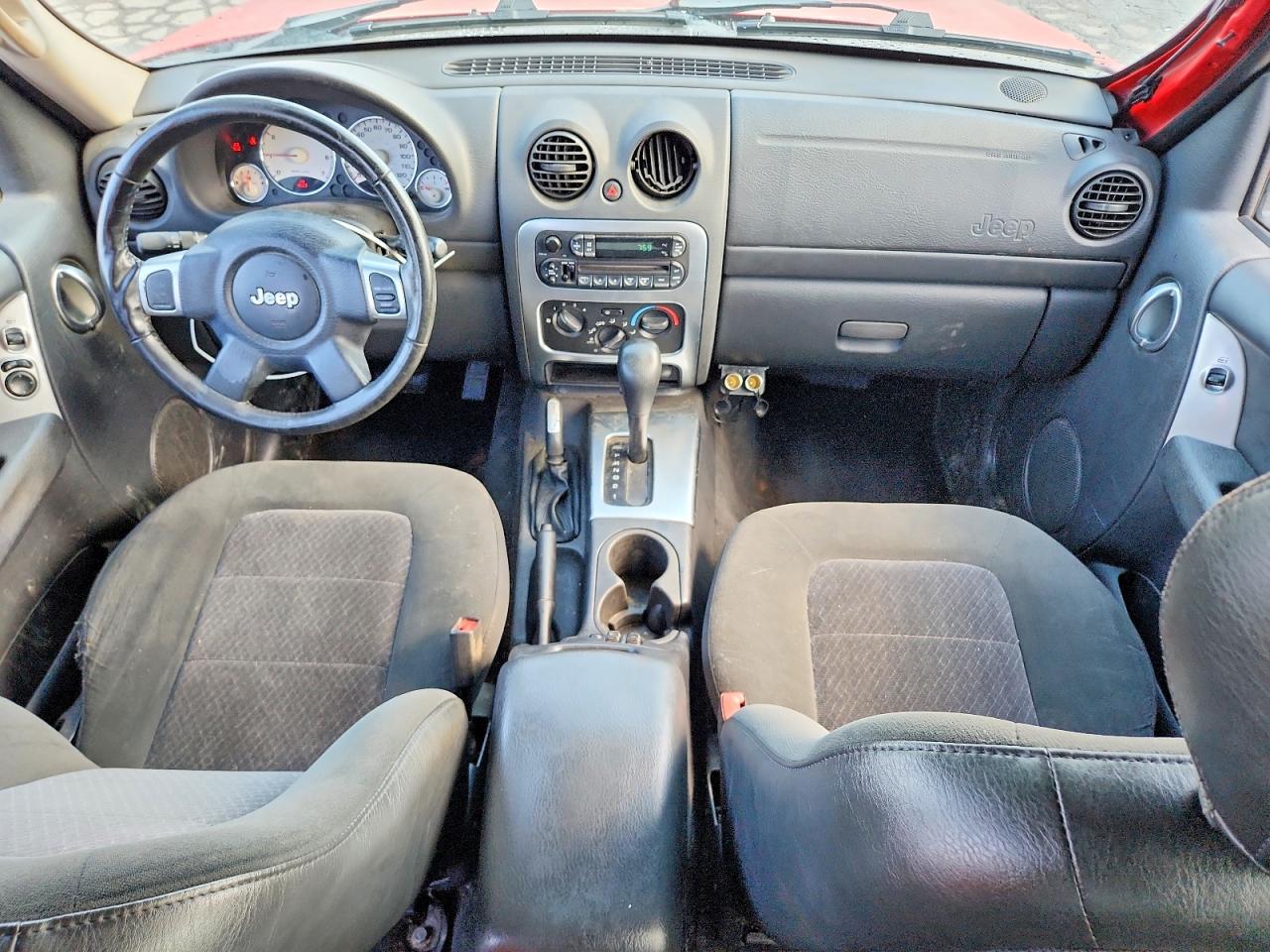 2003 Jeep Liberty Limited Red vin: 1J4GL58K53W516519