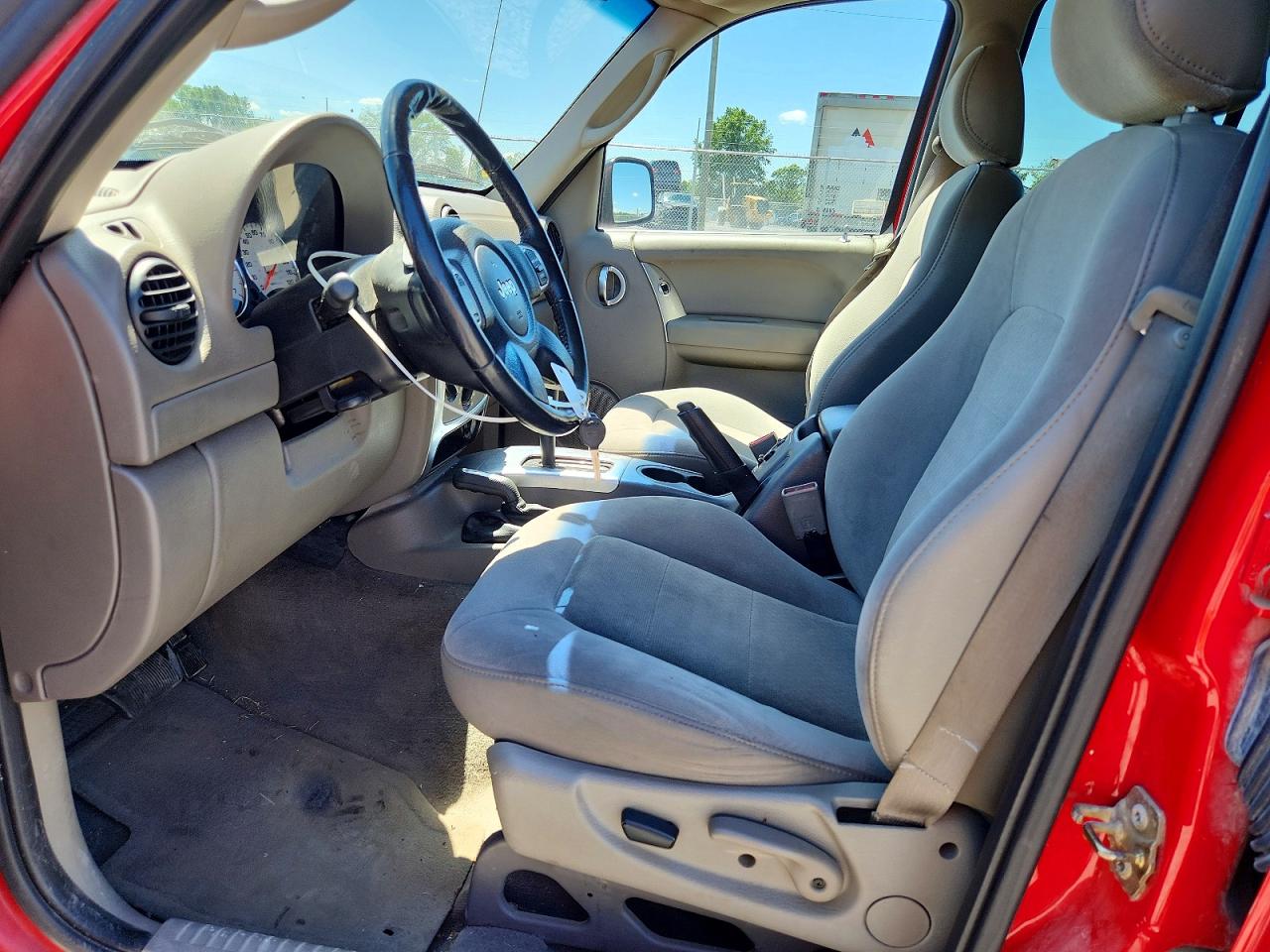 2003 Jeep Liberty Limited Red vin: 1J4GL58K53W563307