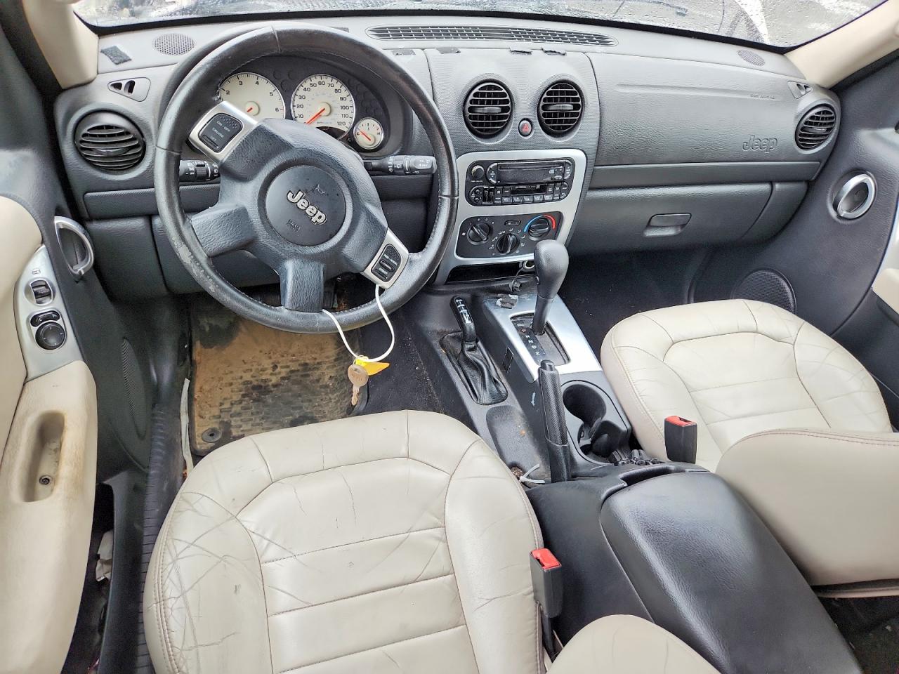 2003 Jeep Liberty Limited Cream vin: 1J4GL58K53W683009