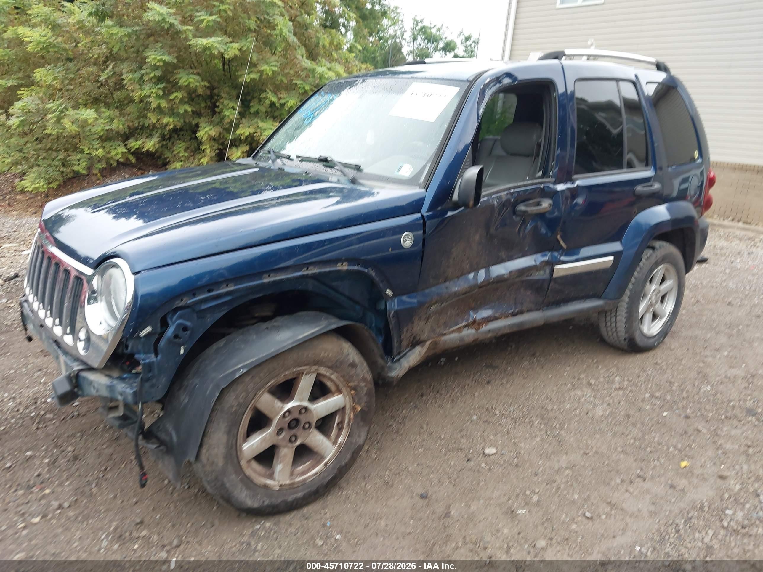 2005 Jeep Liberty Limited Edition Navy vin: 1J4GL58K55W567814