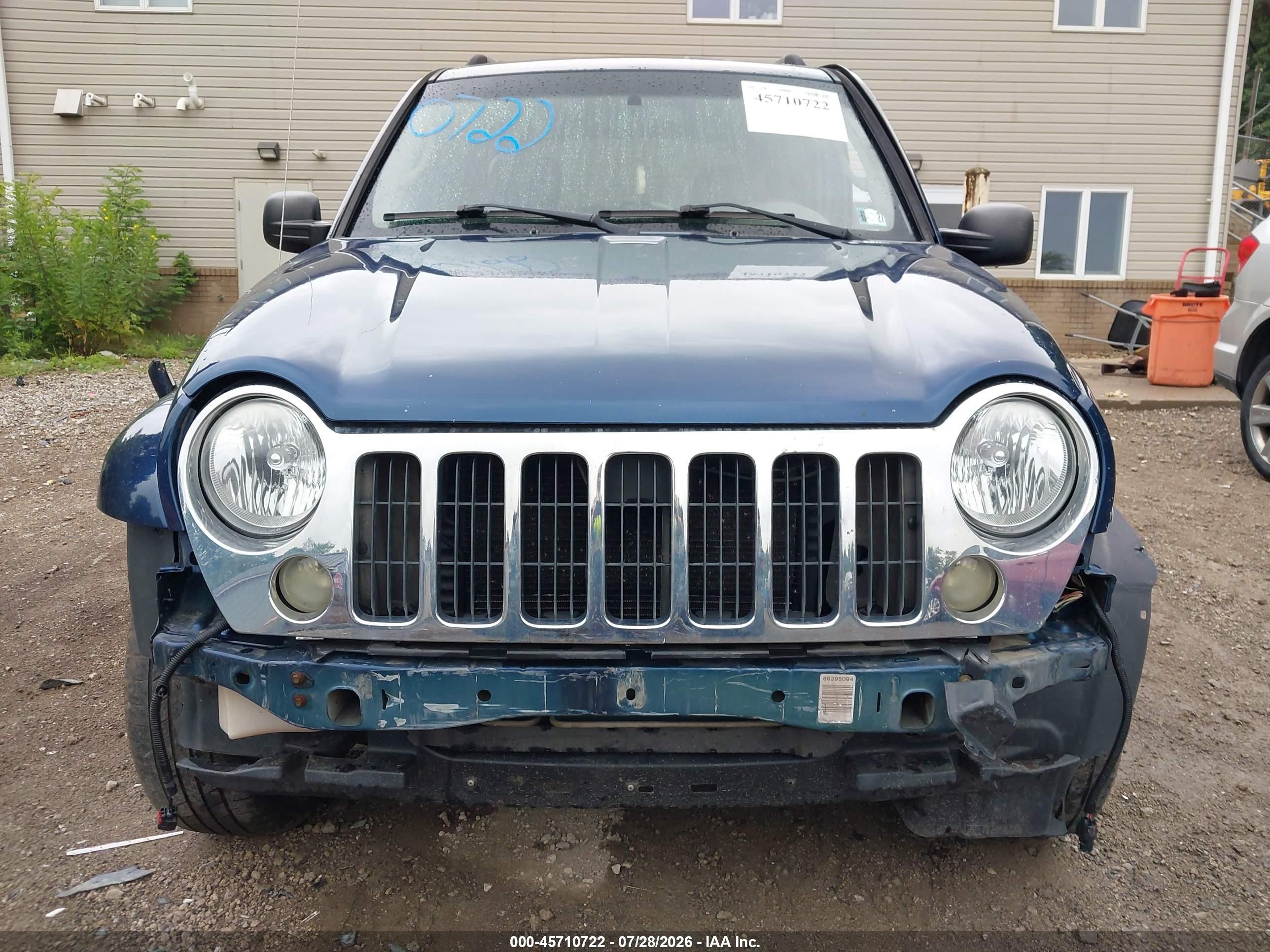 2005 Jeep Liberty Limited Edition Navy vin: 1J4GL58K55W567814