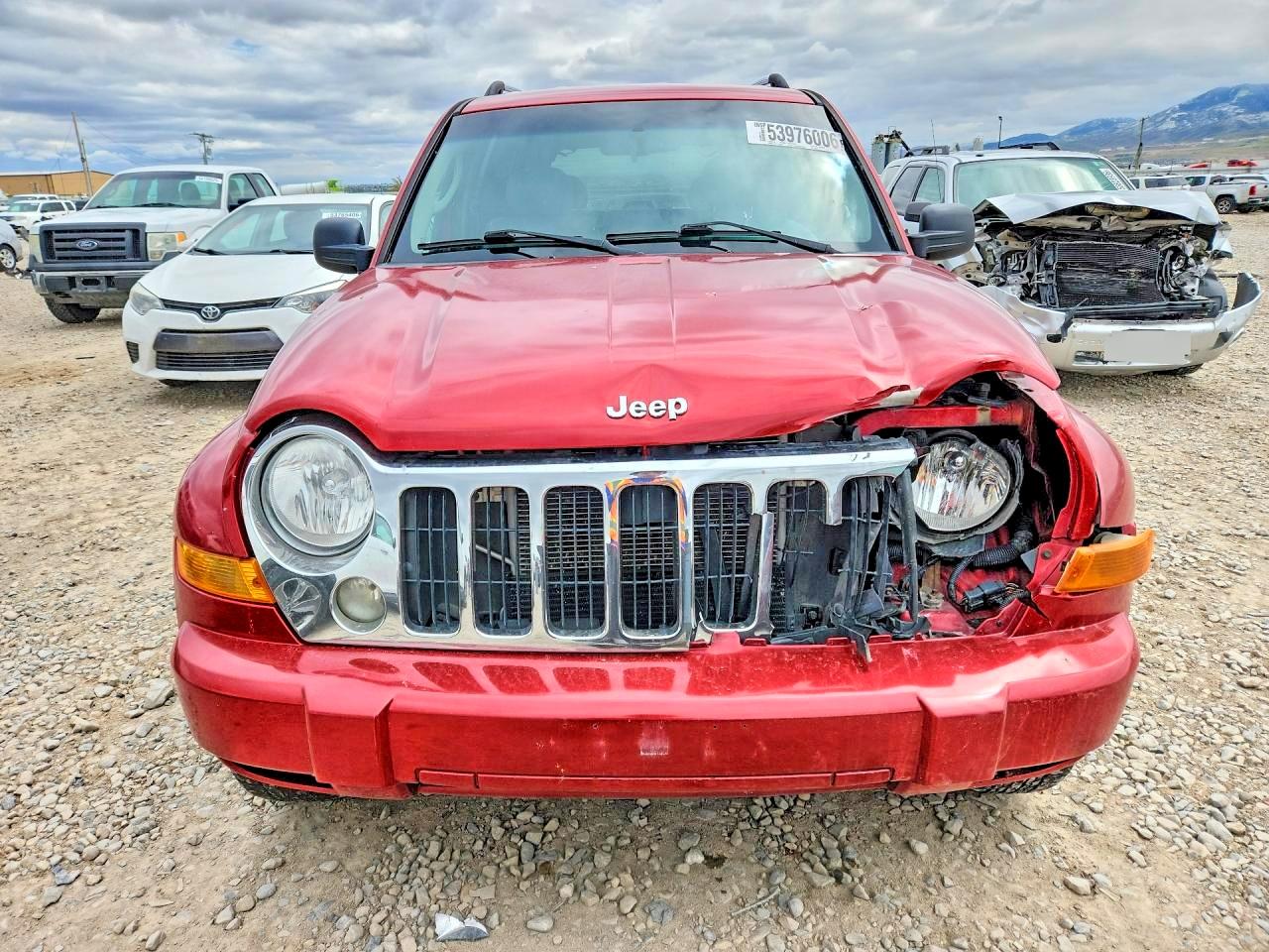 2006 Jeep Liberty Limited Maroon vin: 1J4GL58K56W163641