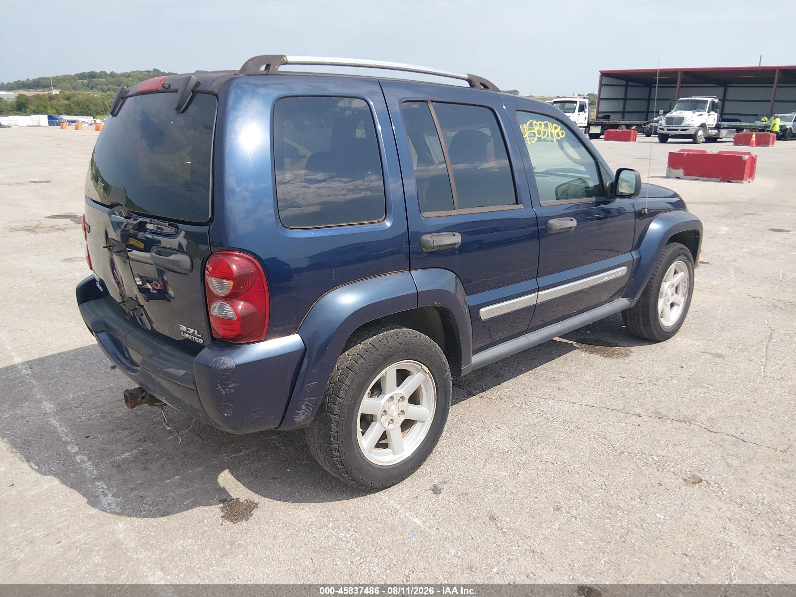 2006 Jeep Liberty Limited Edition Blue vin: 1J4GL58K56W217892