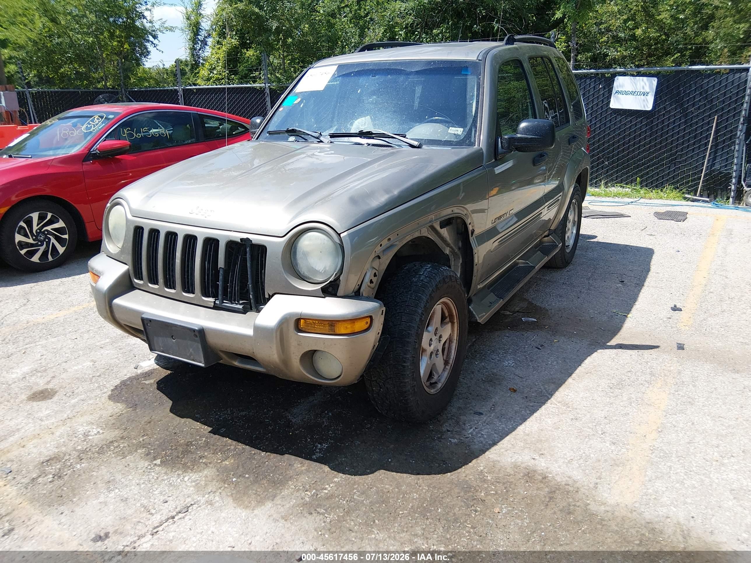 2003 Jeep Liberty Limited Edition Brown vin: 1J4GL58K63W728801