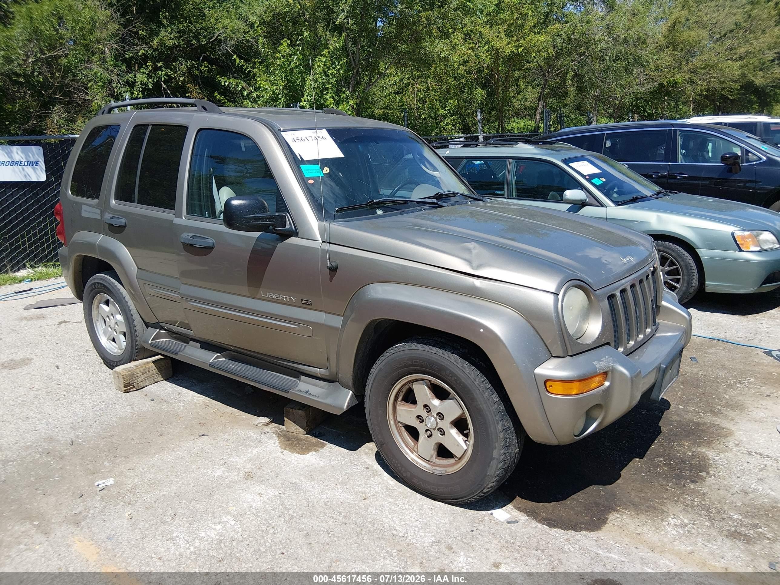 2003 Jeep Liberty Limited Edition Brown vin: 1J4GL58K63W728801