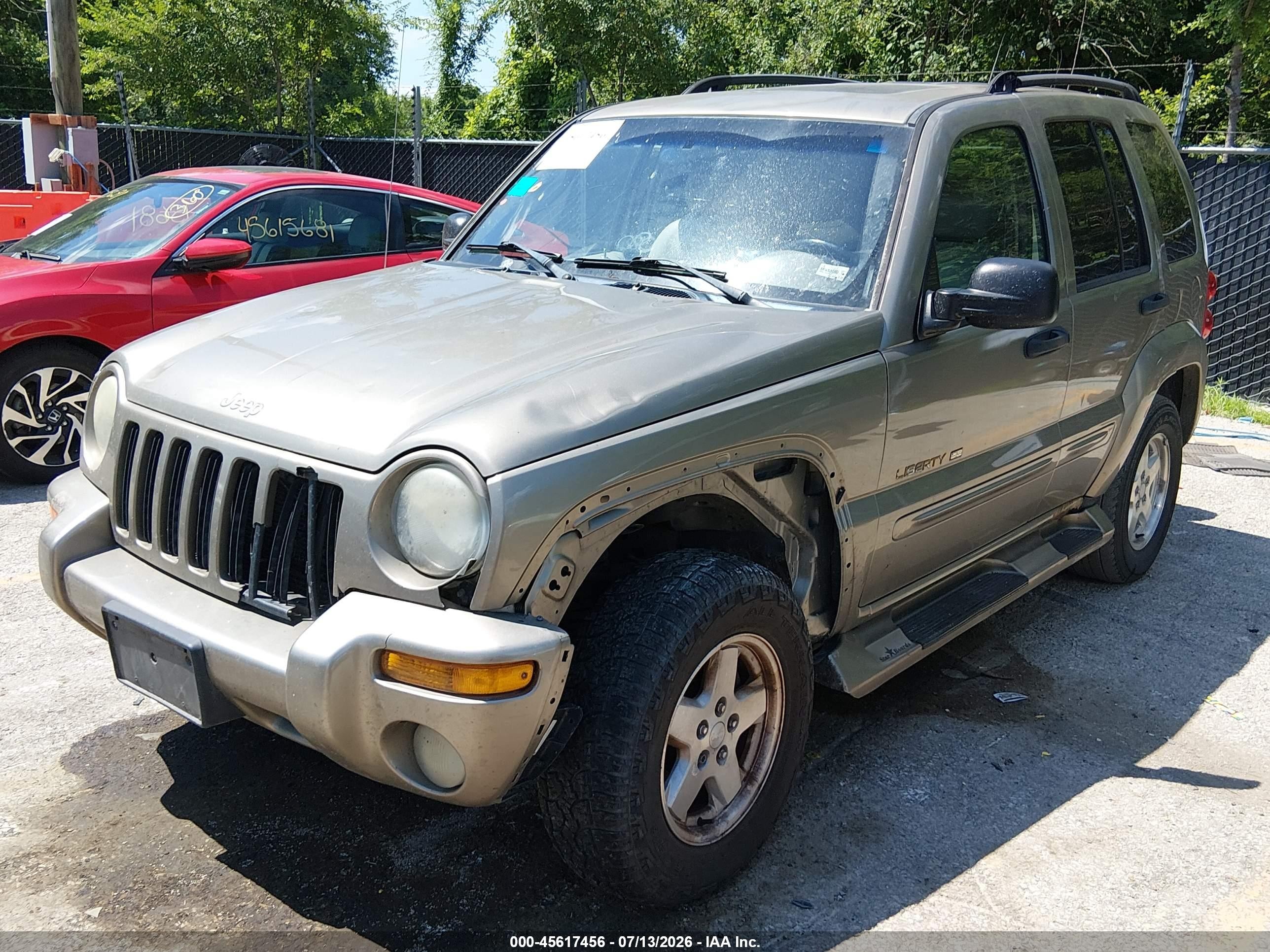 2003 Jeep Liberty Limited Edition Brown vin: 1J4GL58K63W728801