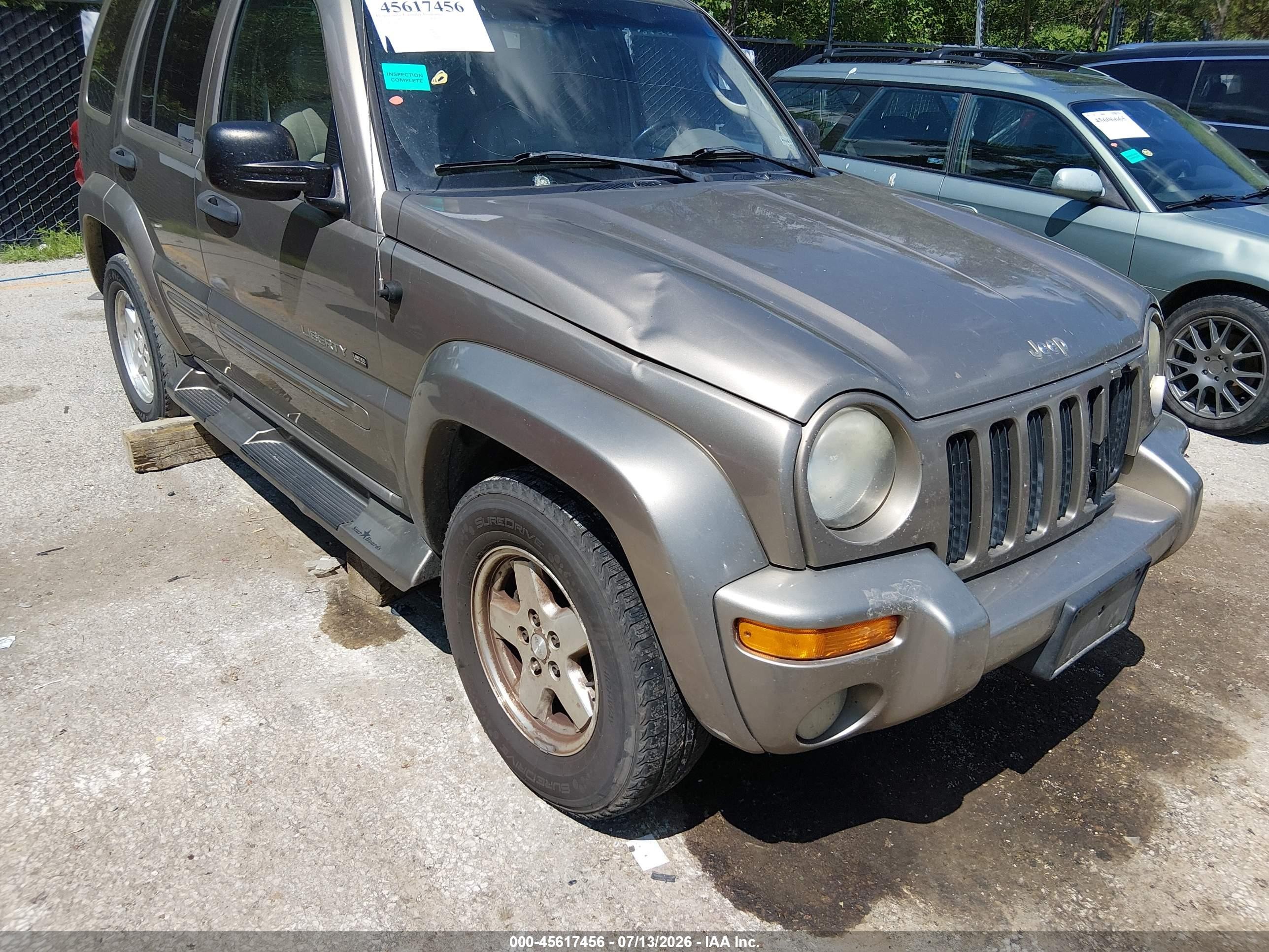 2003 Jeep Liberty Limited Edition Brown vin: 1J4GL58K63W728801