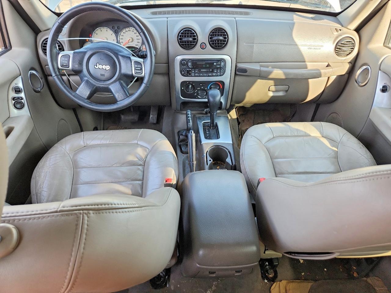 2004 Jeep Liberty Limited Silver vin: 1J4GL58K64W158168