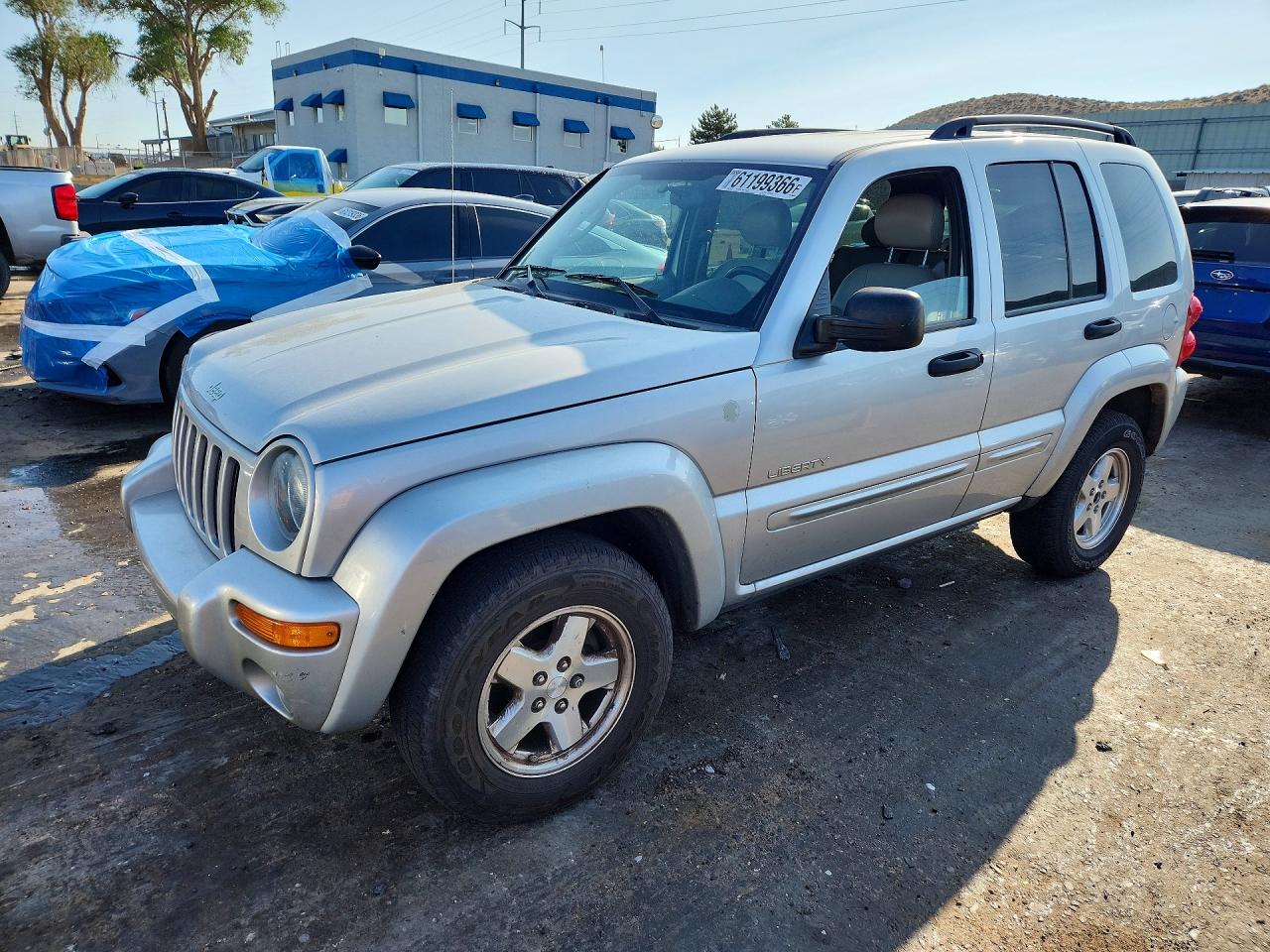 2004 Jeep Liberty Limited Silver vin: 1J4GL58K64W158168