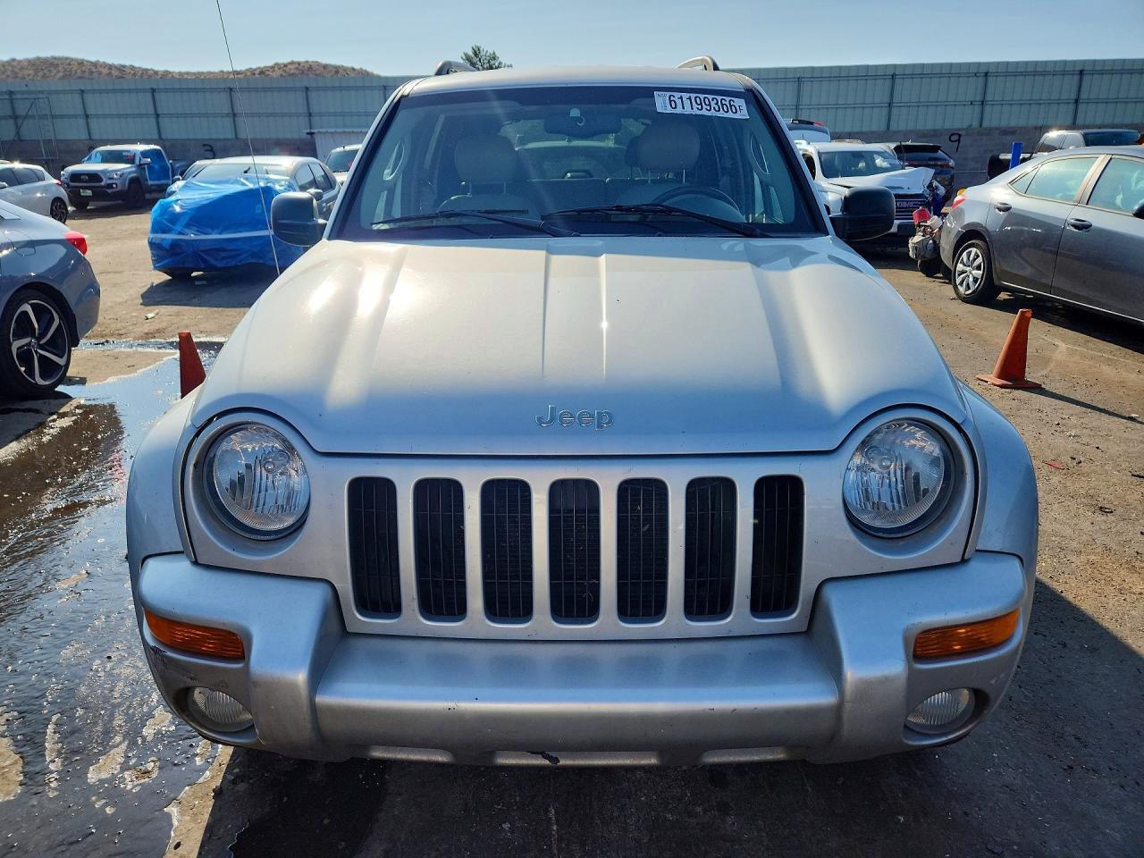 2004 Jeep Liberty Limited Silver vin: 1J4GL58K64W158168