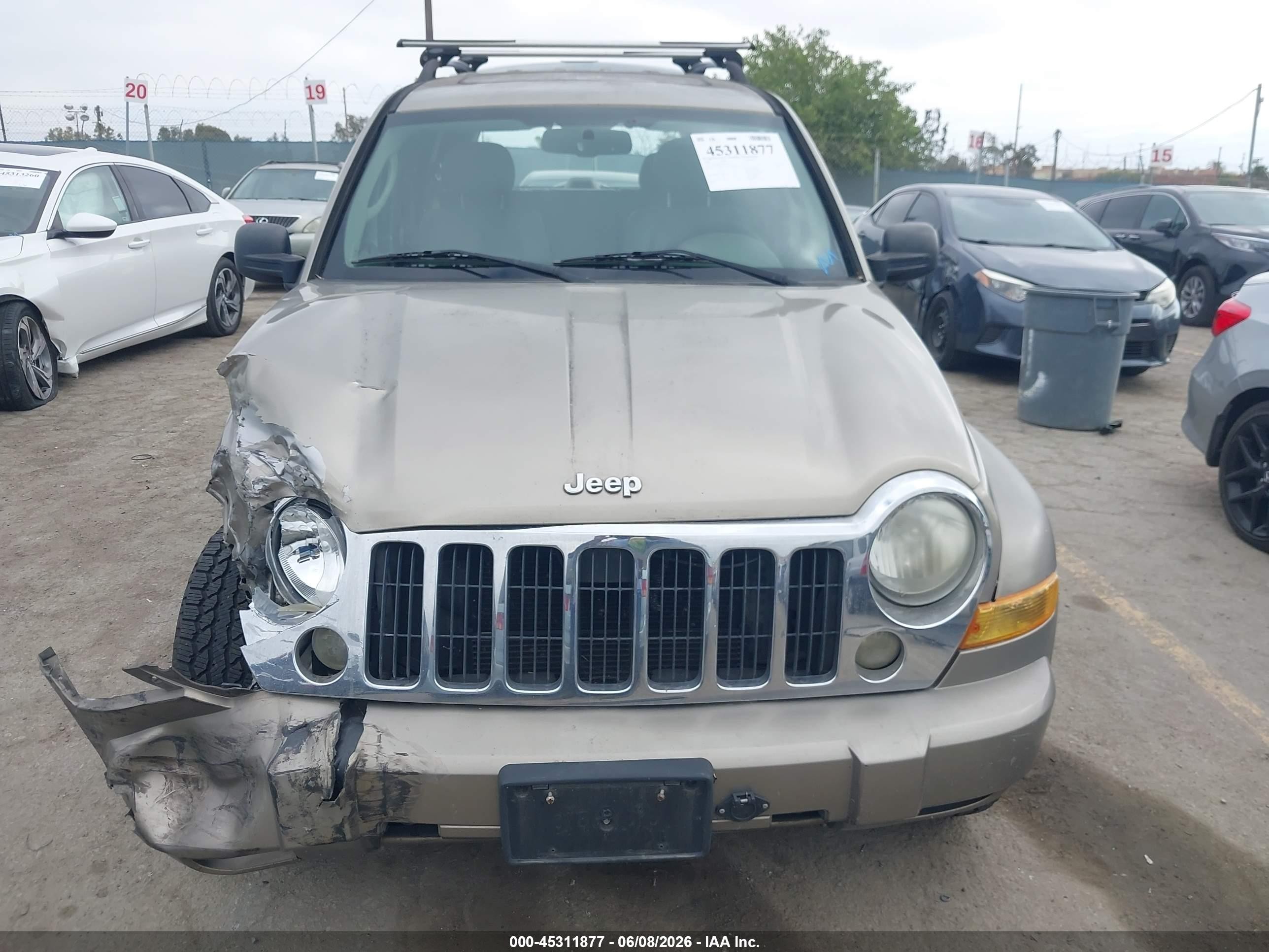 2006 Jeep Liberty Limited Edition Gold vin: 1J4GL58K76W145657
