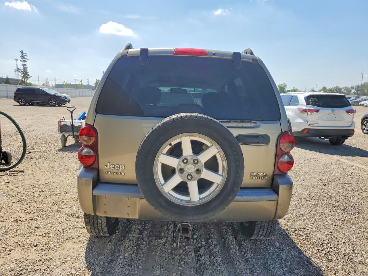 2006 Jeep Liberty Limited Tan vin: 1J4GL58K76W191229